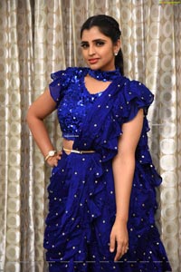 Syamala at Zombie Reddy Movie Pre-Release Event