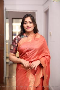 Tazaienath Gulraze Latest Stills in Silk Saree