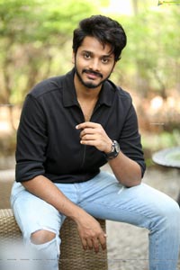 Teja Sajja at Zombie Reddy Movie Interview