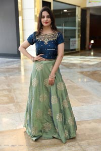 Tejal Tammali in Mint Green Embellished Lehenga