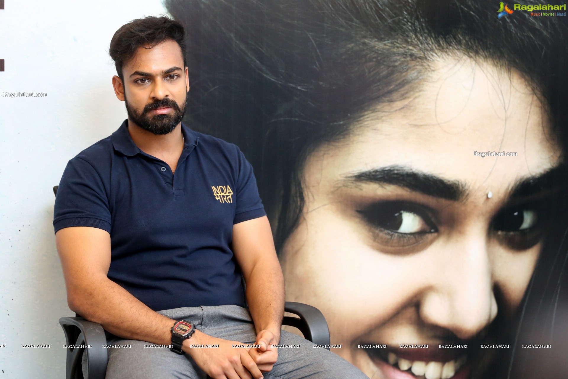 Vaisshnav Tej at Uppena Movie Interview, HD Photo Gallery