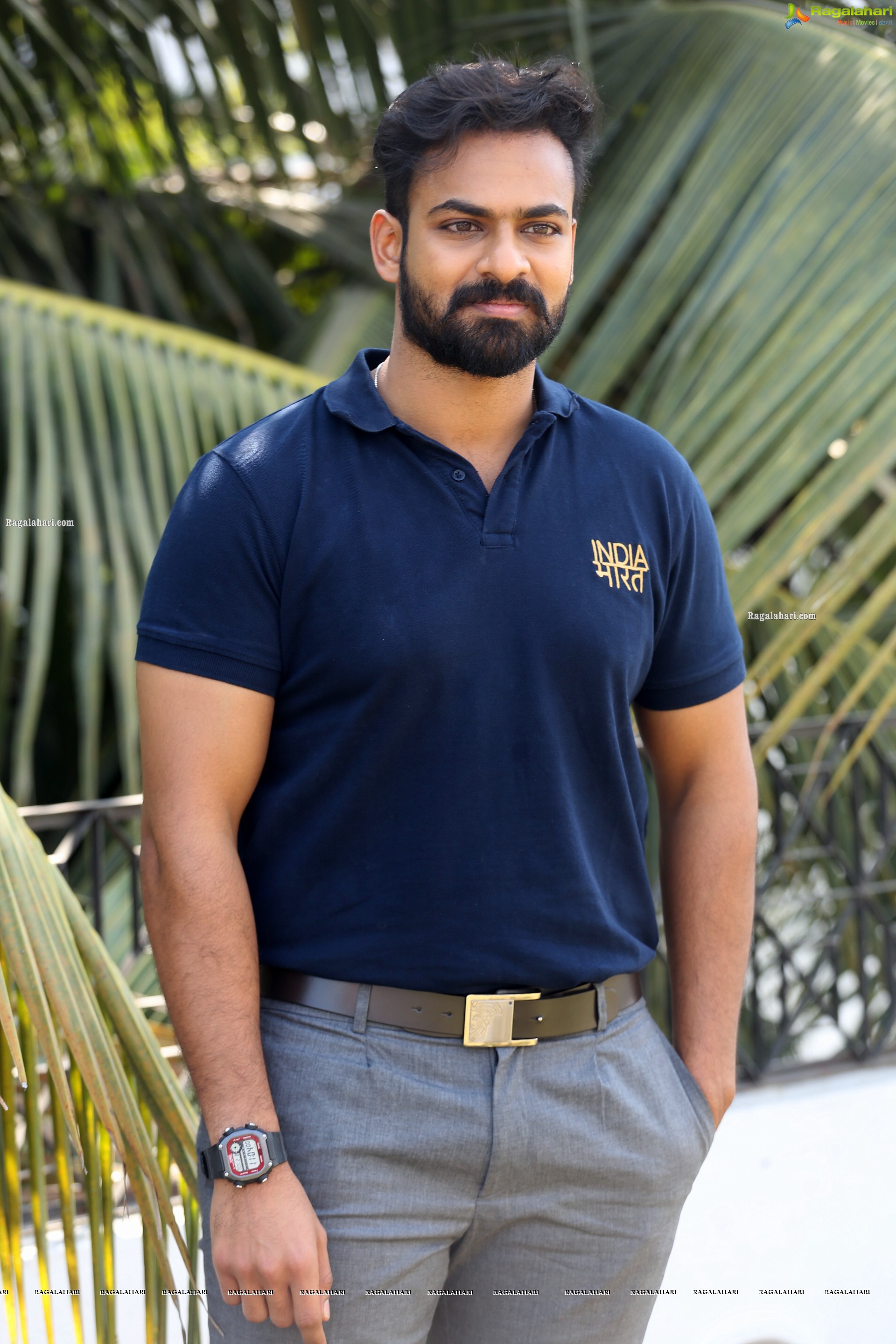 Vaisshnav Tej at Uppena Movie Interview, HD Photo Gallery