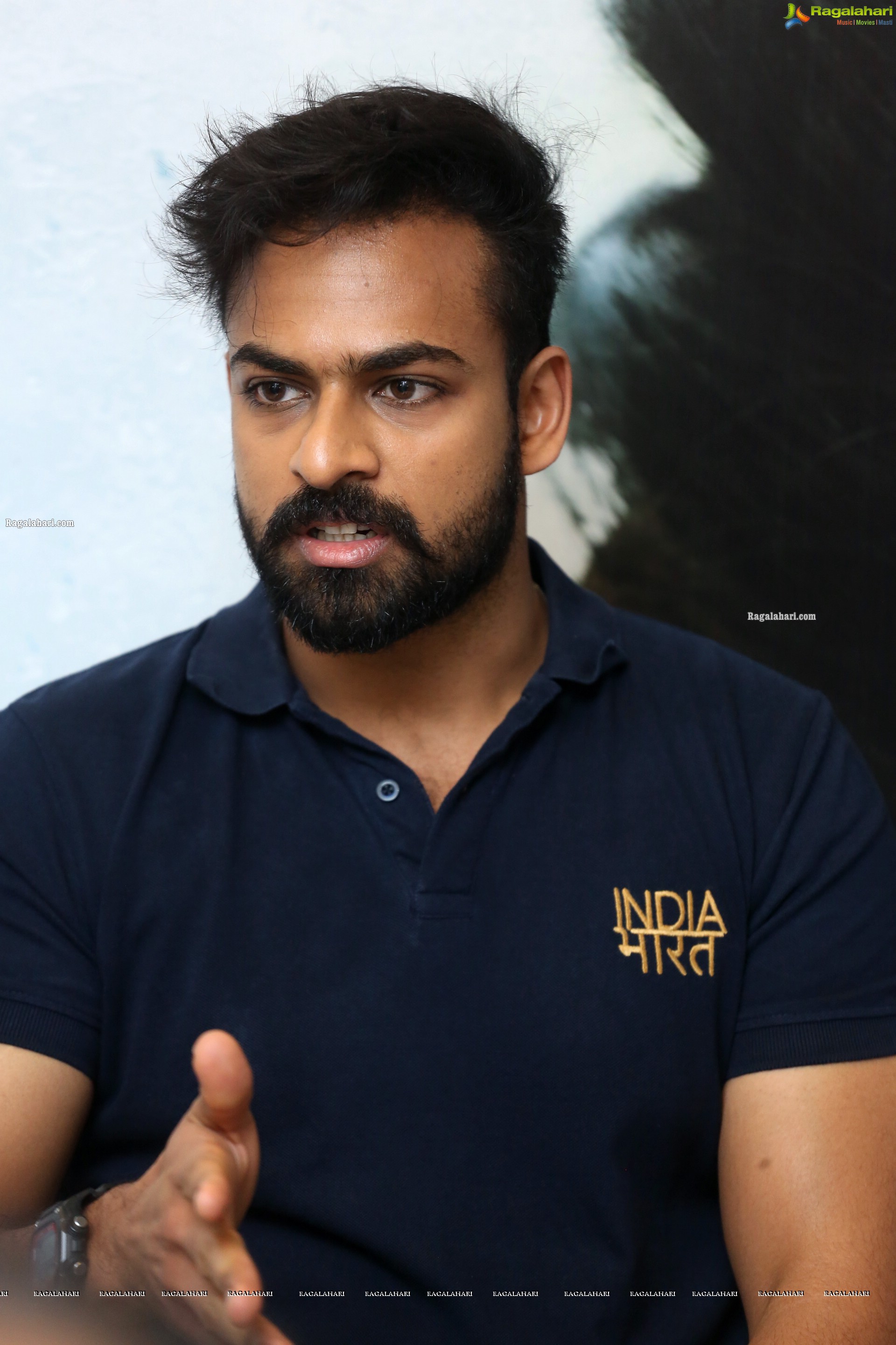 Vaisshnav Tej at Uppena Movie Interview, HD Photo Gallery