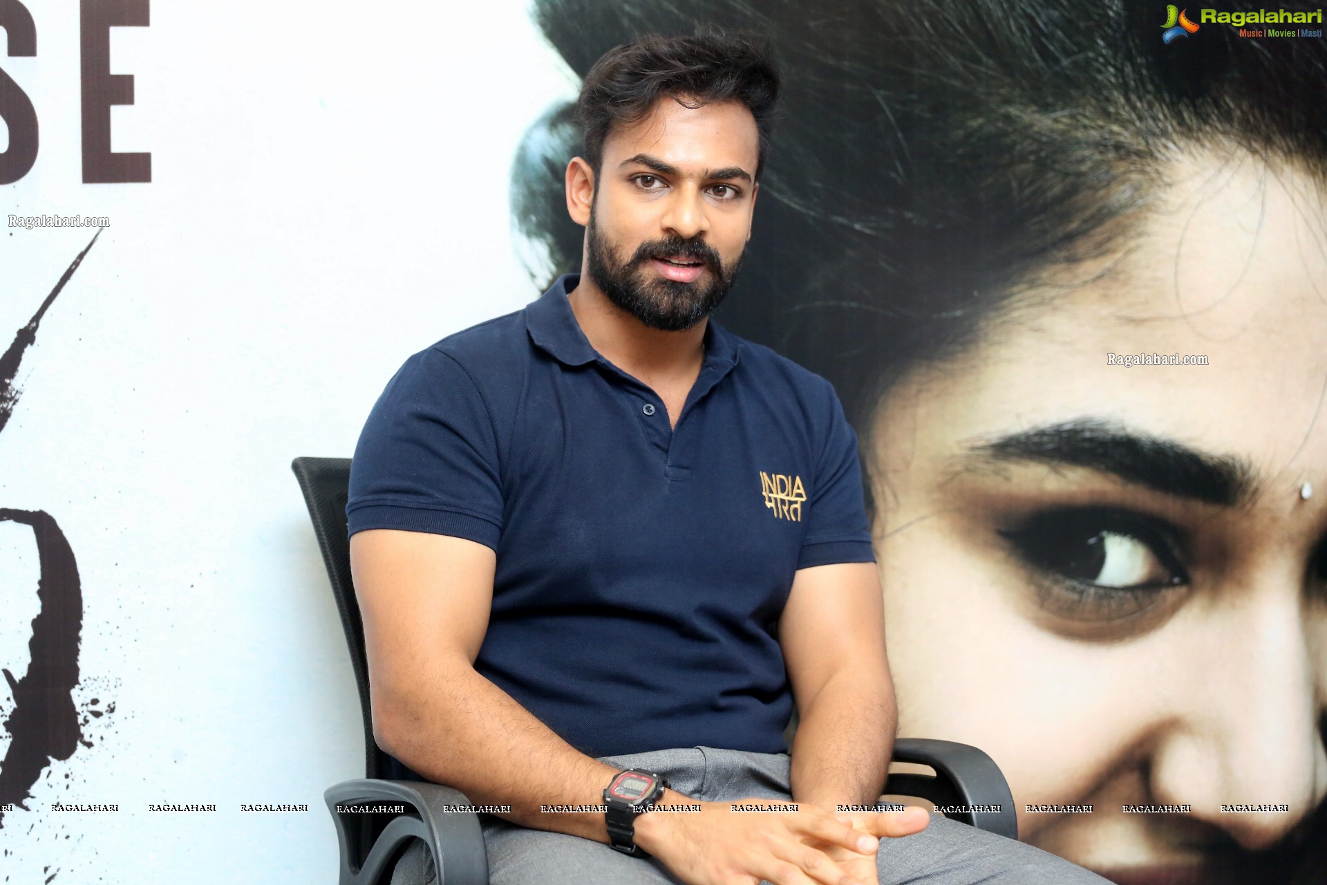 Vaisshnav Tej at Uppena Movie Interview, HD Photo Gallery