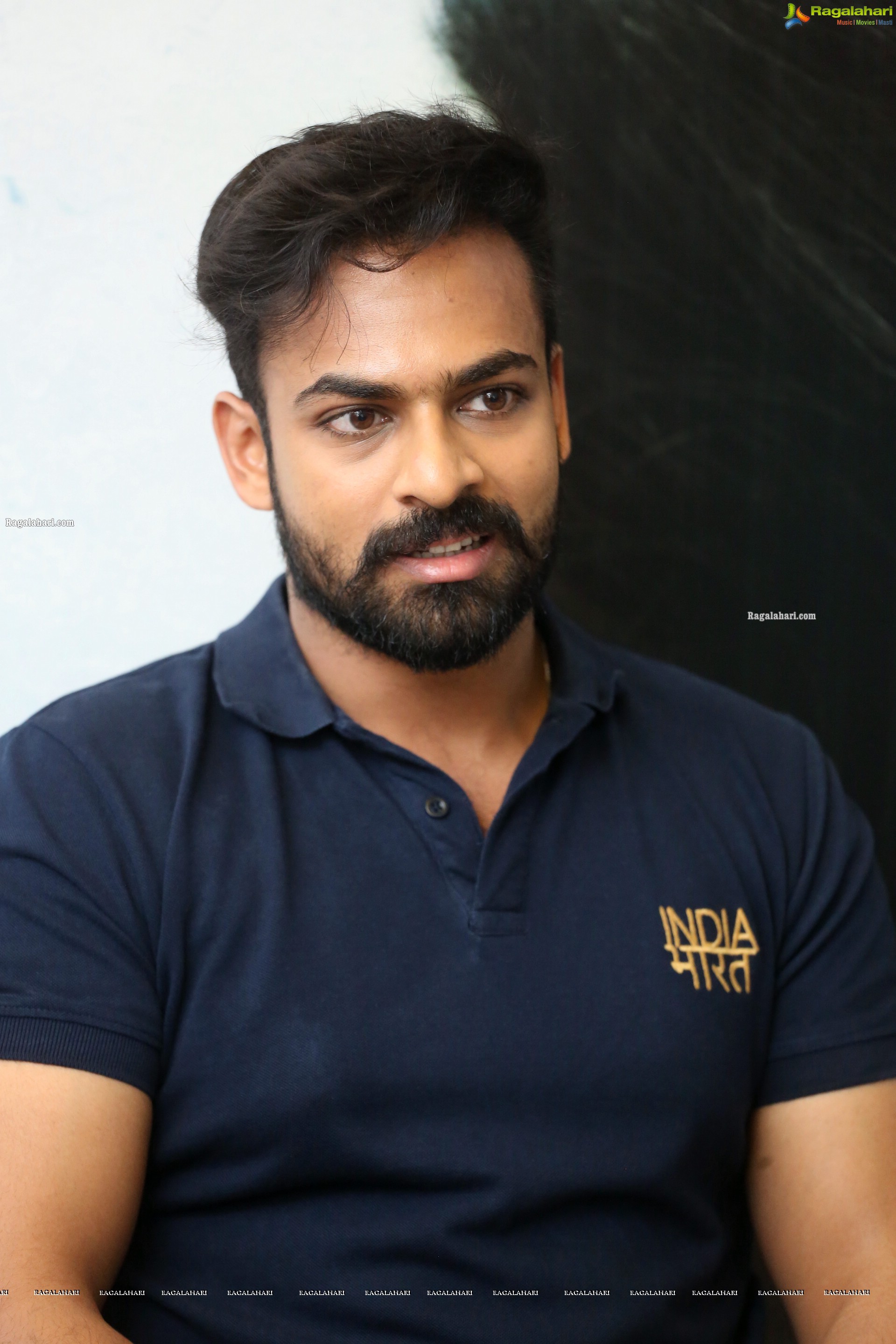 Vaisshnav Tej at Uppena Movie Interview, HD Photo Gallery