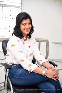 Varalaxmi Sarathkumar at Naandhi Movie Interview