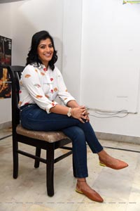 Varalaxmi Sarathkumar at Naandhi Movie Interview