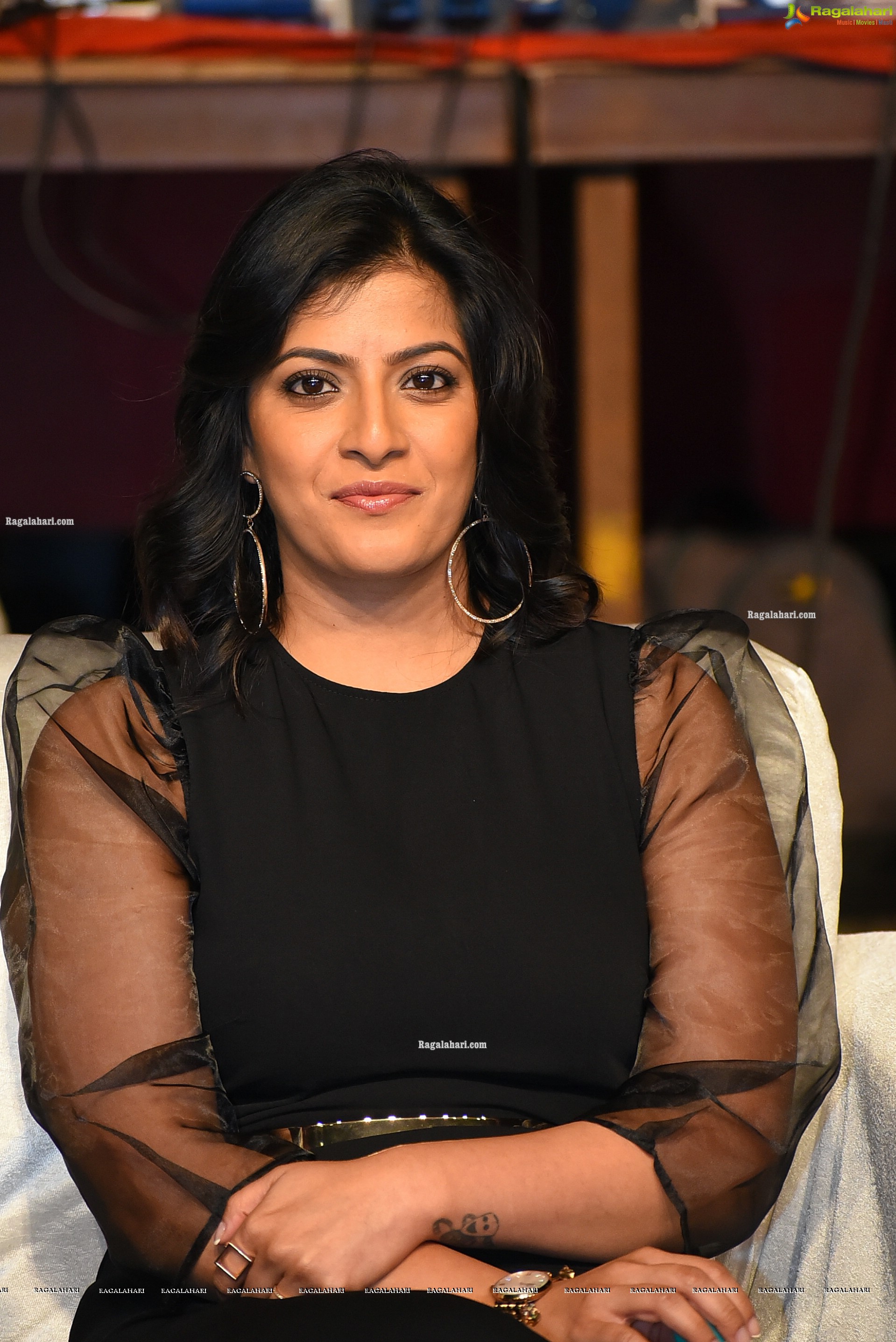 Varalaxmi Sarathkumar at Naandhi Movie Pre-Release Event, HD Photo Gallery