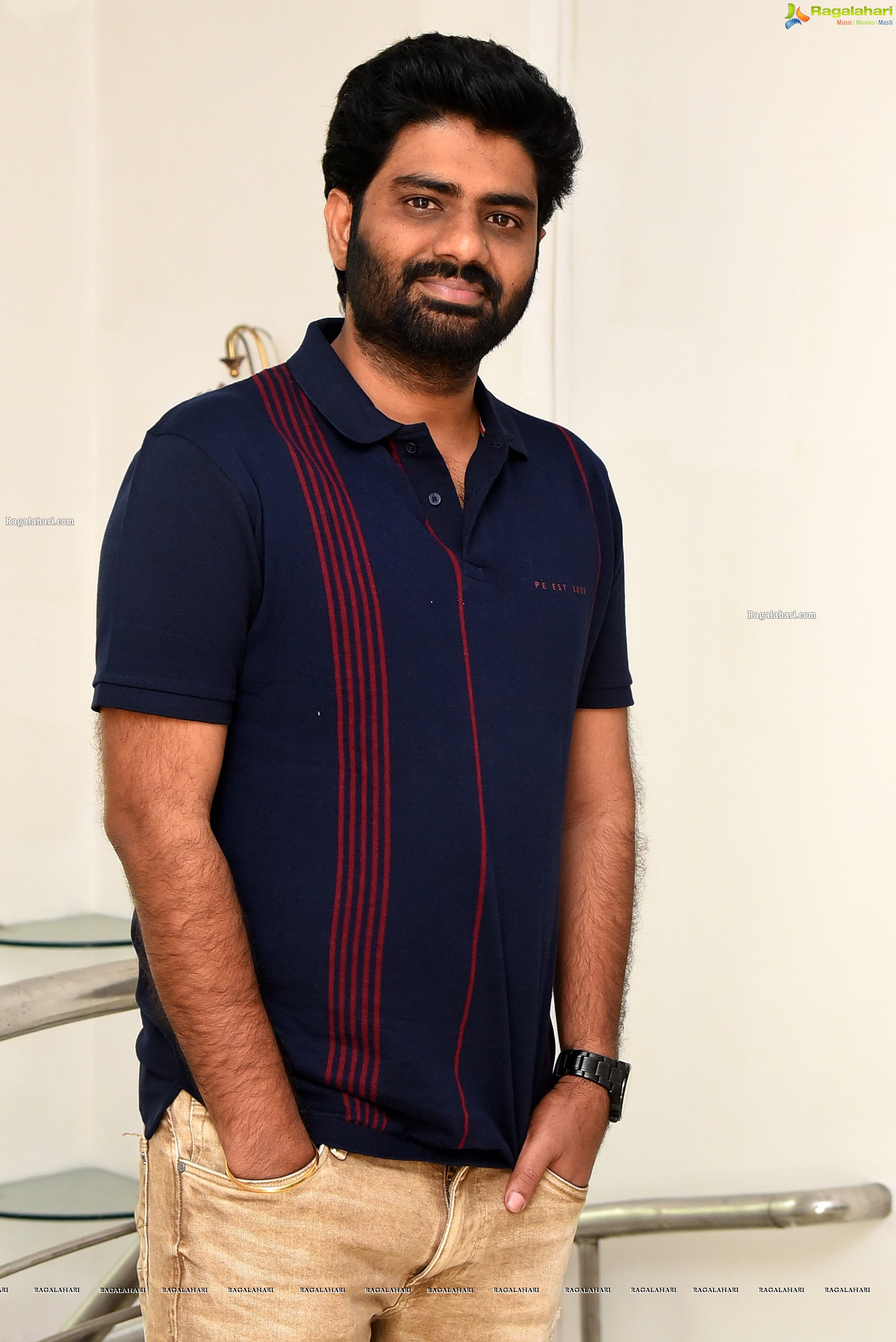 Vijay Kanakamedala at Naandi Movie Interview, HD Photo Gallery