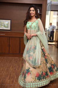 Zoya Mirza in Green Floral Lehenga