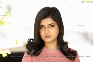 Kajal Sharma Exclusive in Pink Crop Top and Denim Shorts