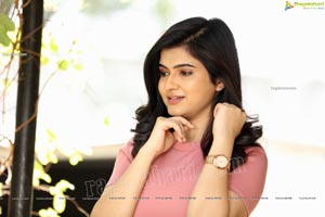 Kajal Sharma Exclusive in Pink Crop Top and Denim Shorts