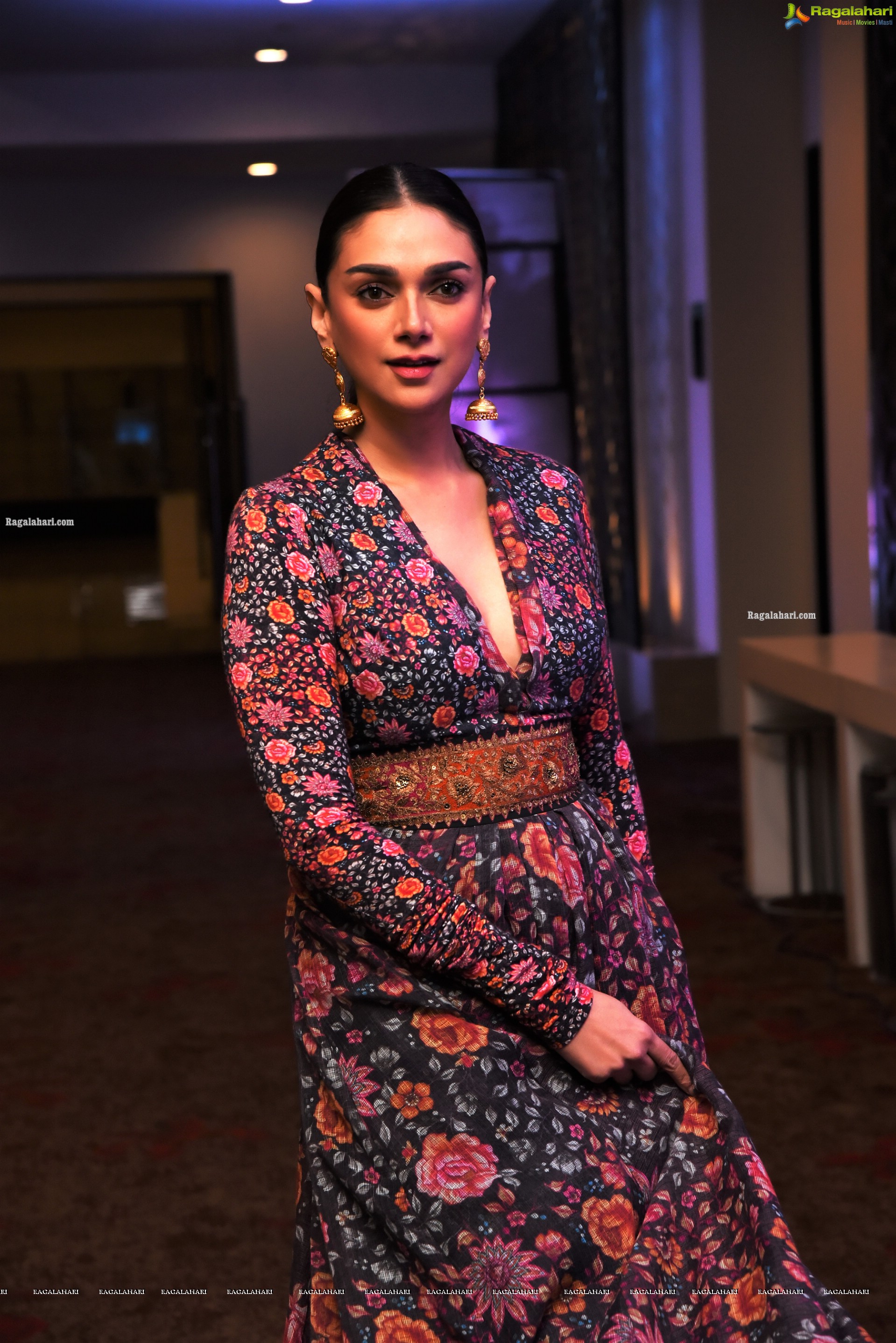 Aditi Rao Hydari at Hey Sinamika Movie Pre-Release Event, HD Photo Gallery