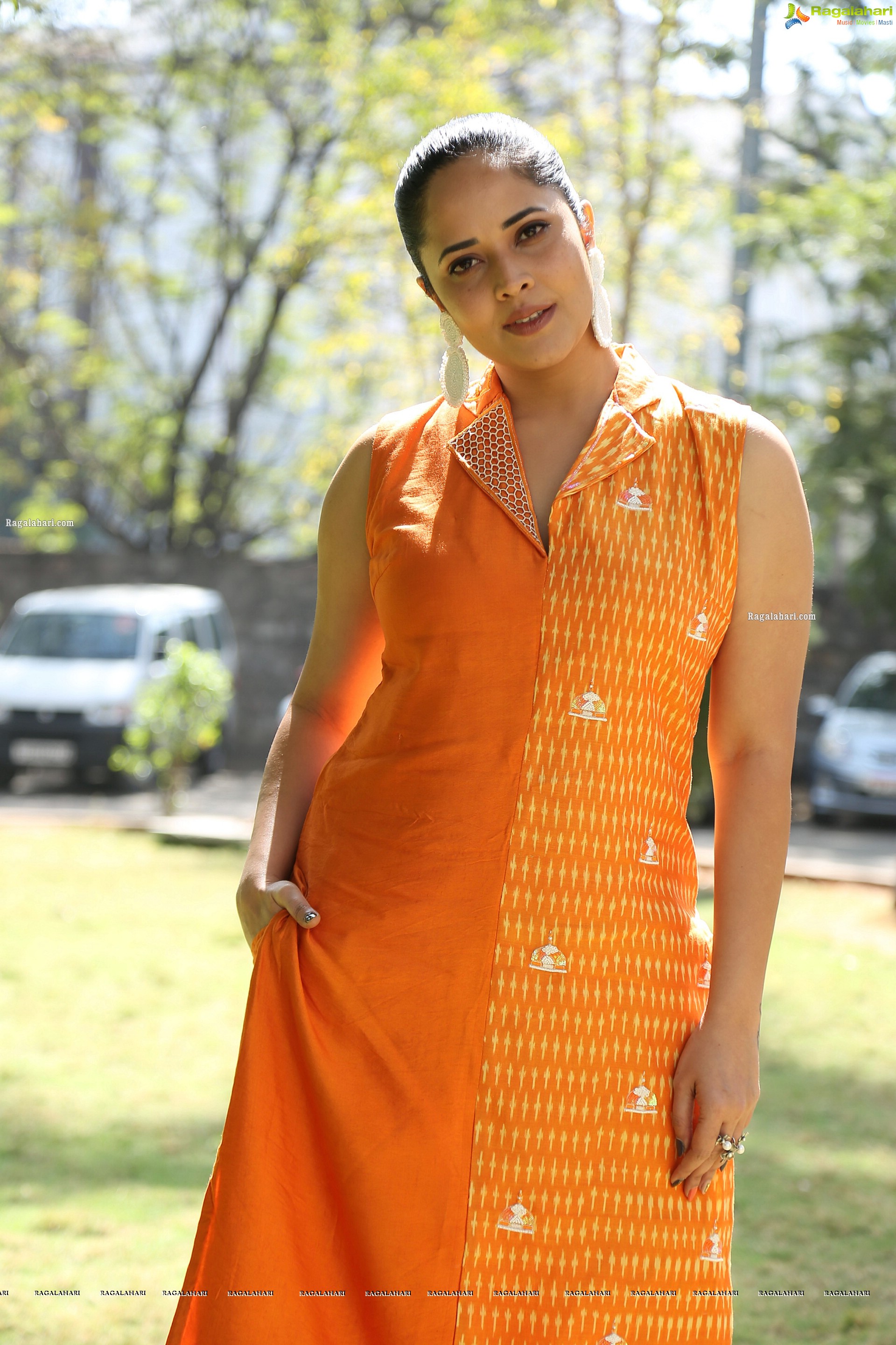 Anasuya Bharadwaj at Darja Movie First Look Launch, HD Photo Gallery