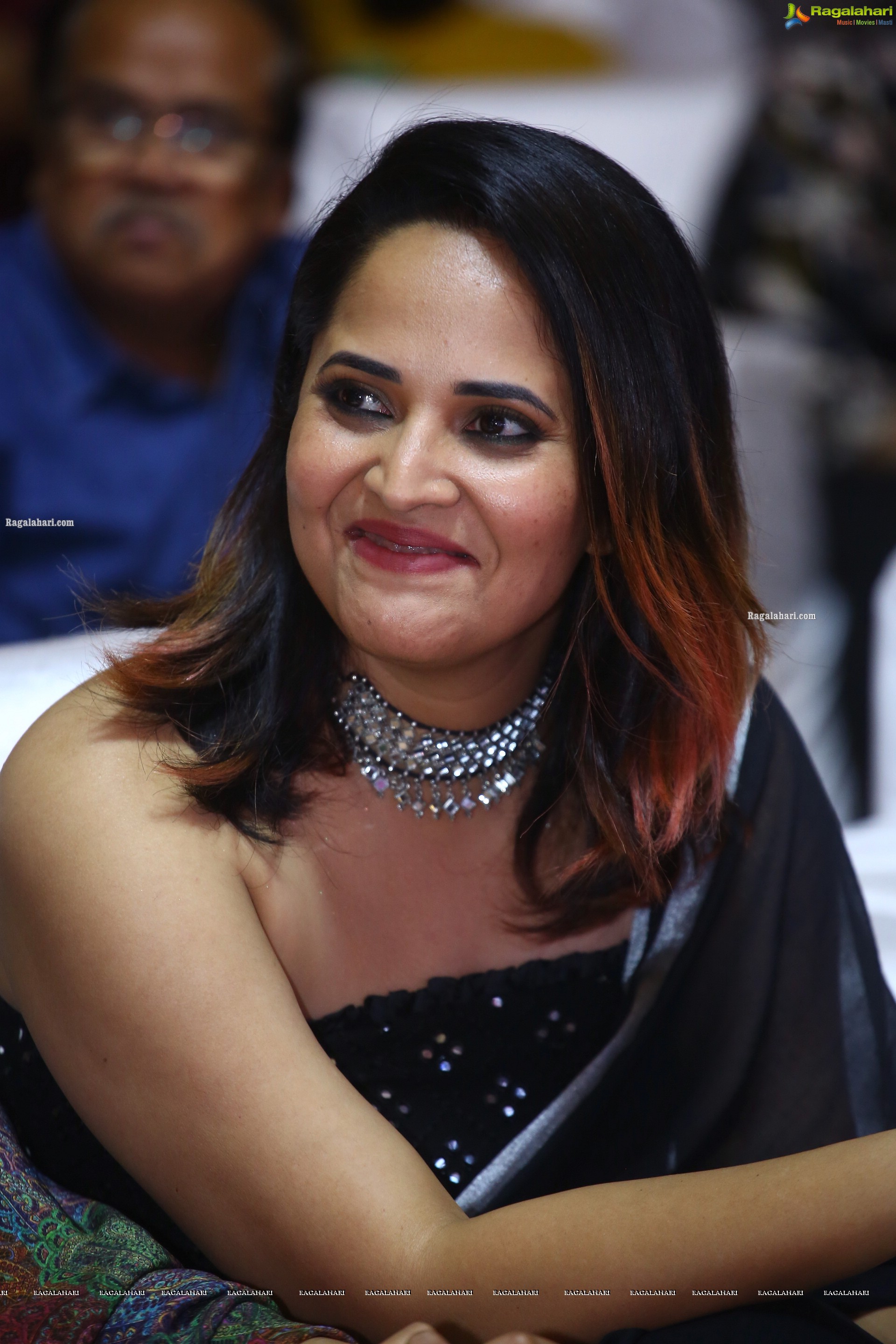 Anasuya Bharadwaj at Khiladi Movie Pre-Release Event, HD Photo Gallery