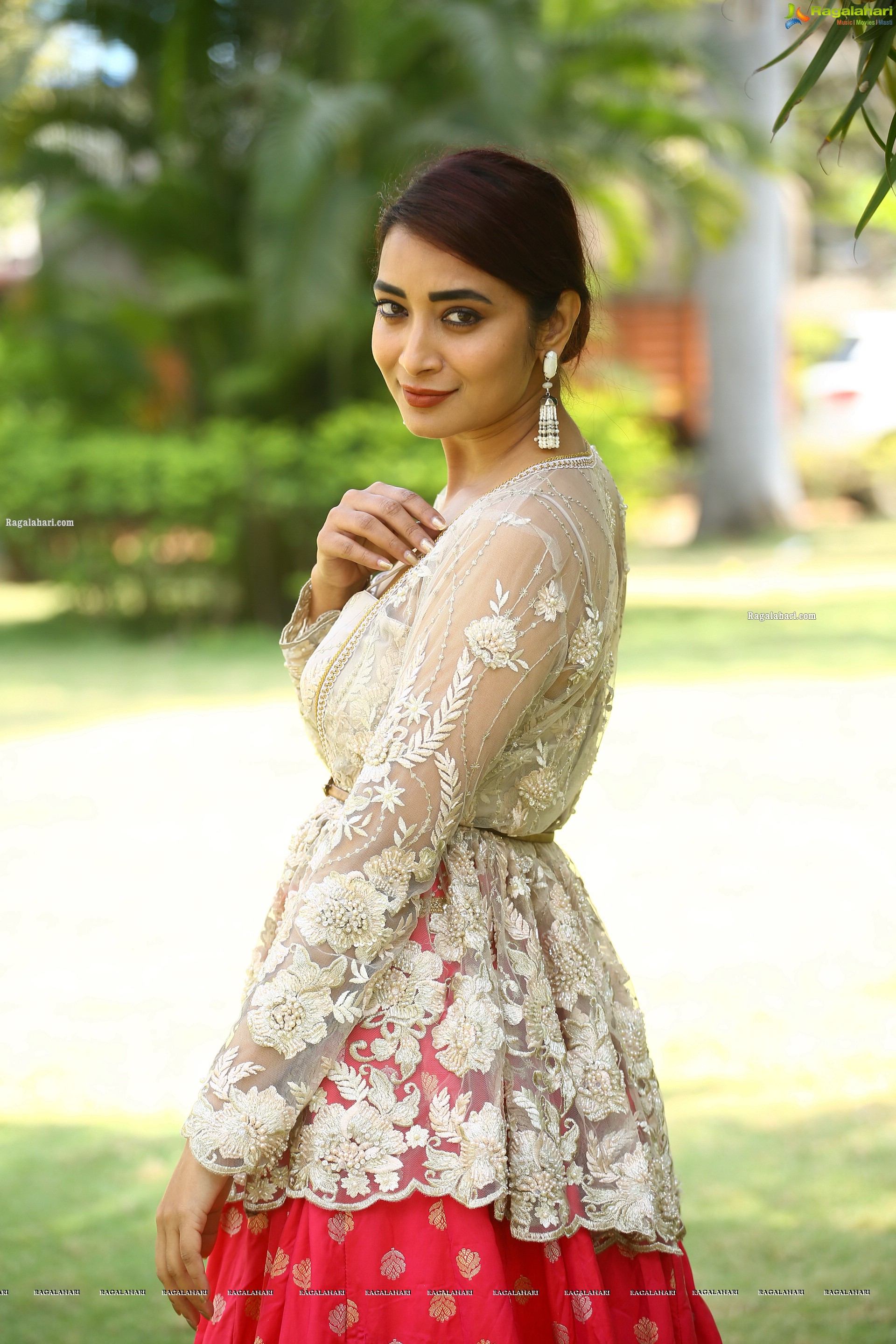 Bhanu Sri at Nallamala Movie Trailer Launch, HD Photo Gallery