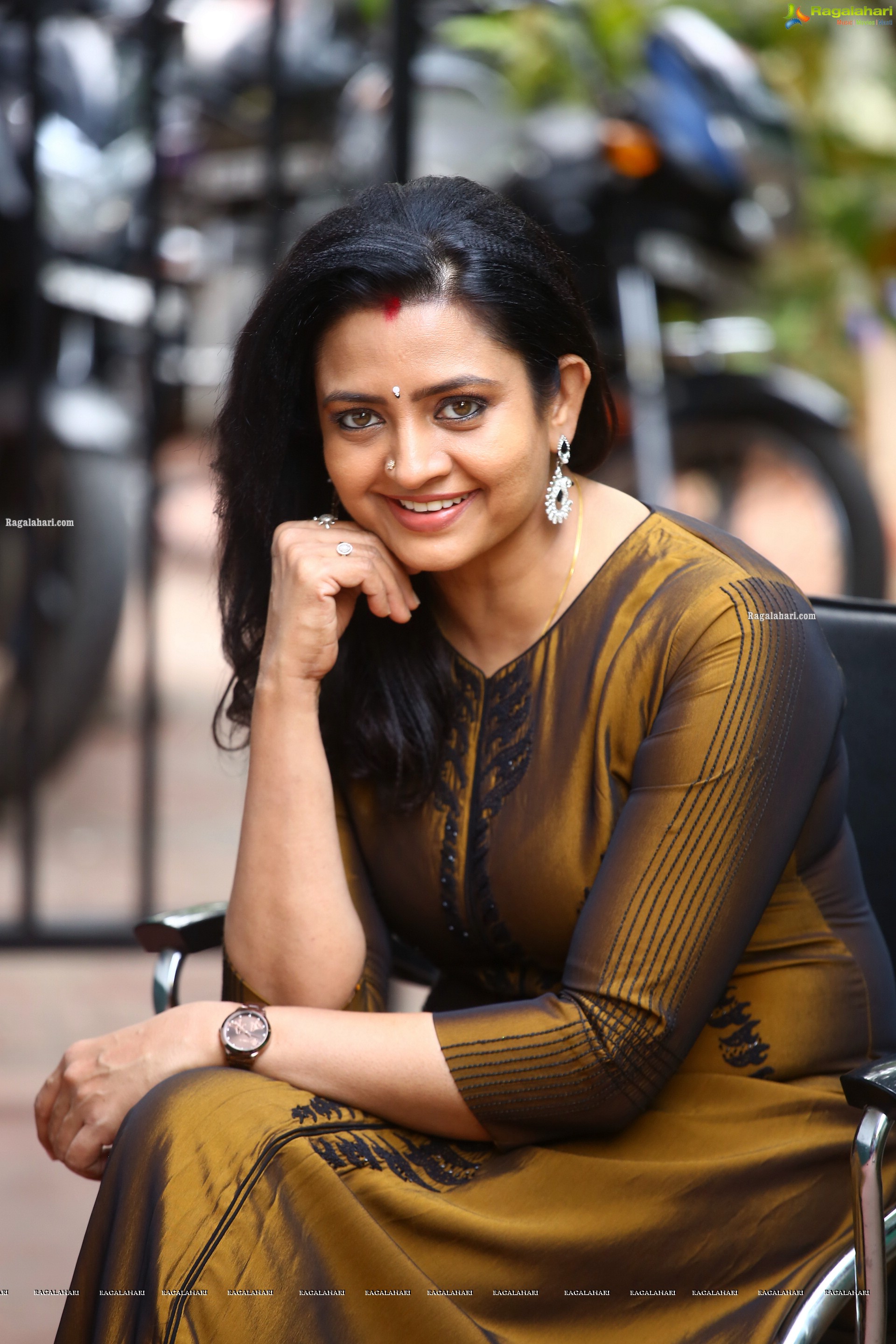 Indraja at Stand Up Rahul Movie Interview, HD Photo Gallery