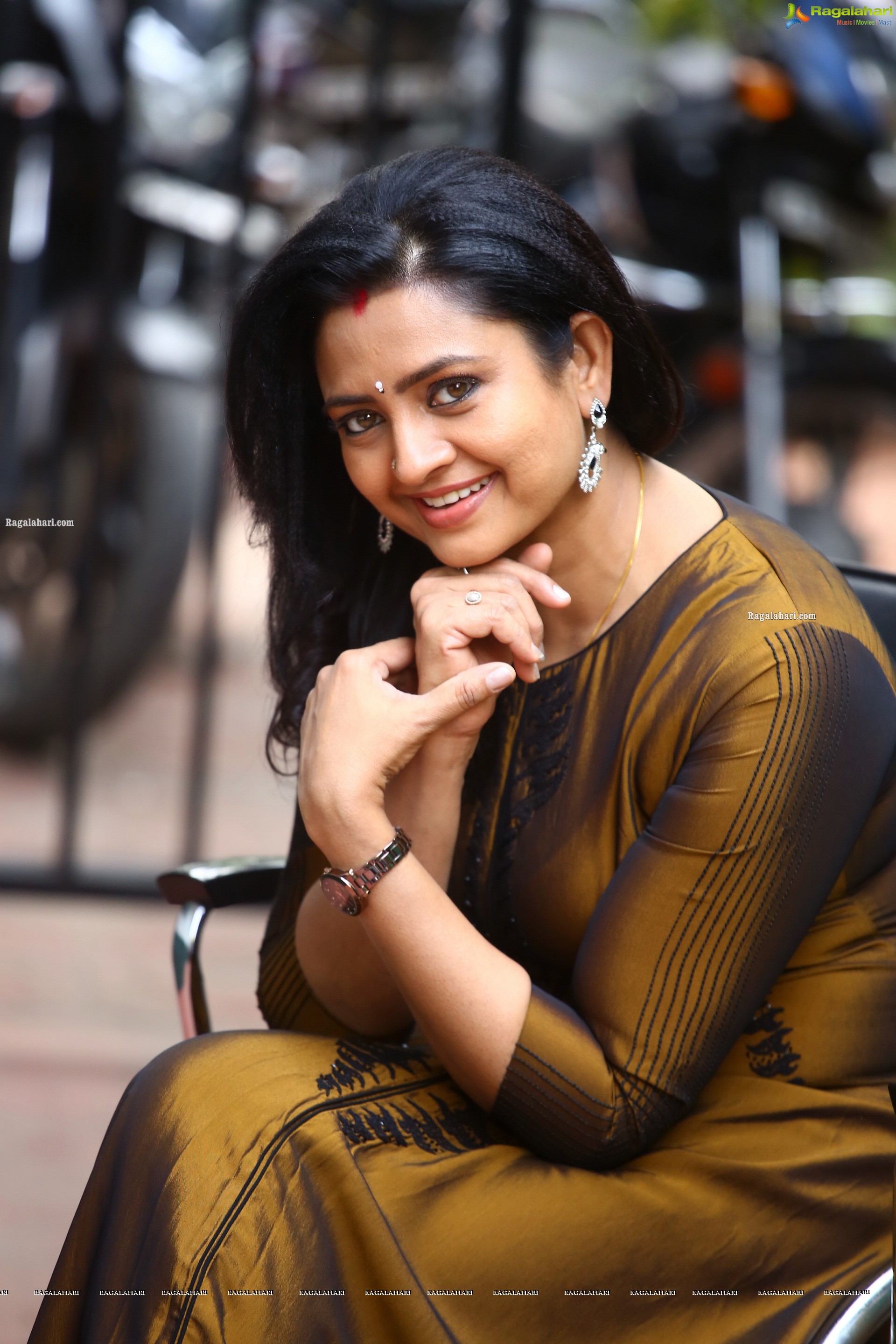 Indraja at Stand Up Rahul Movie Interview, HD Photo Gallery