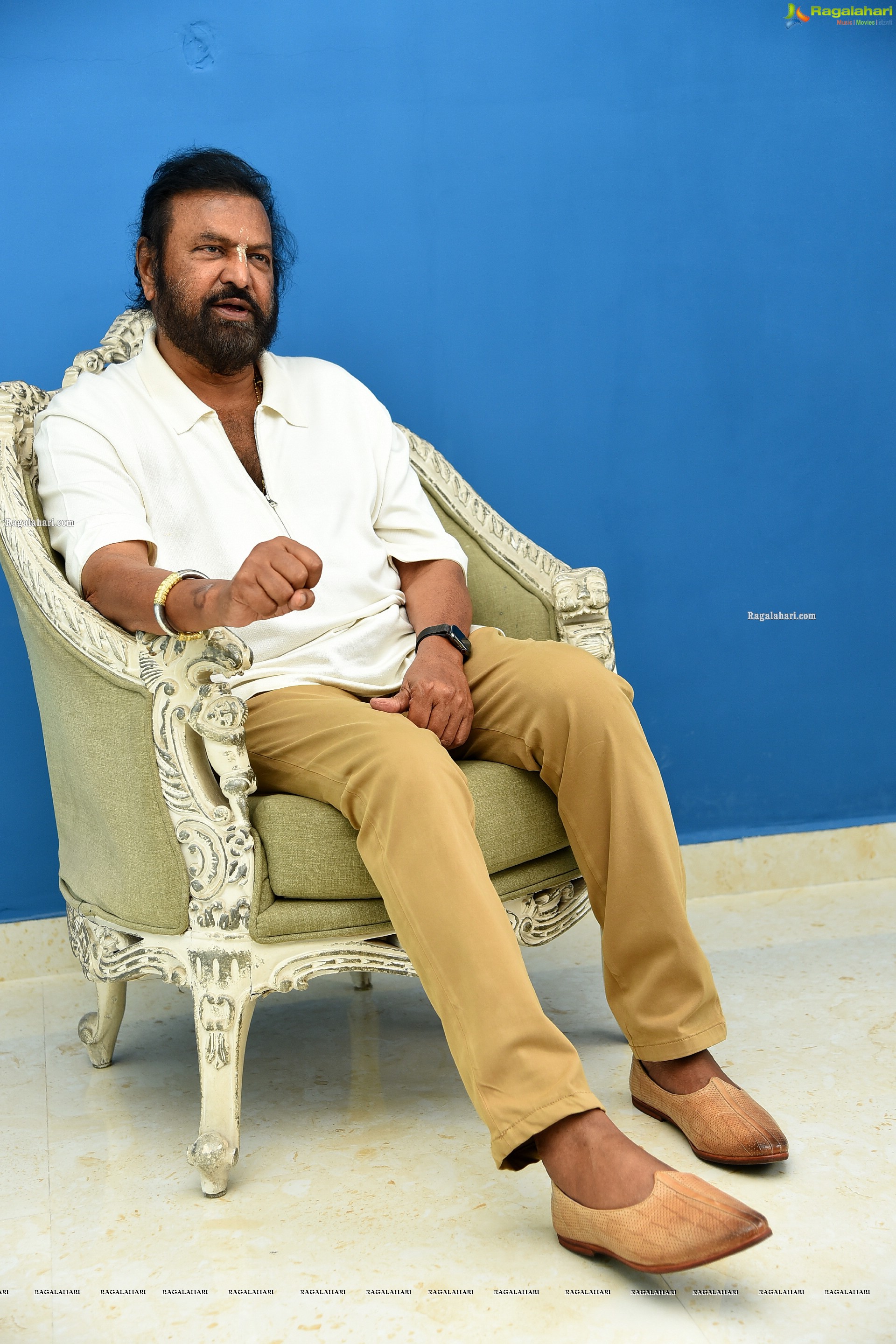 Mohan Babu at Son Of Indian Movie Interview, HD Photo Gallery