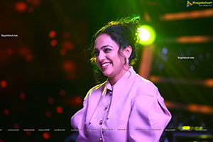 Nithya Menon at Telugu Indian Idol Curtain Raiser