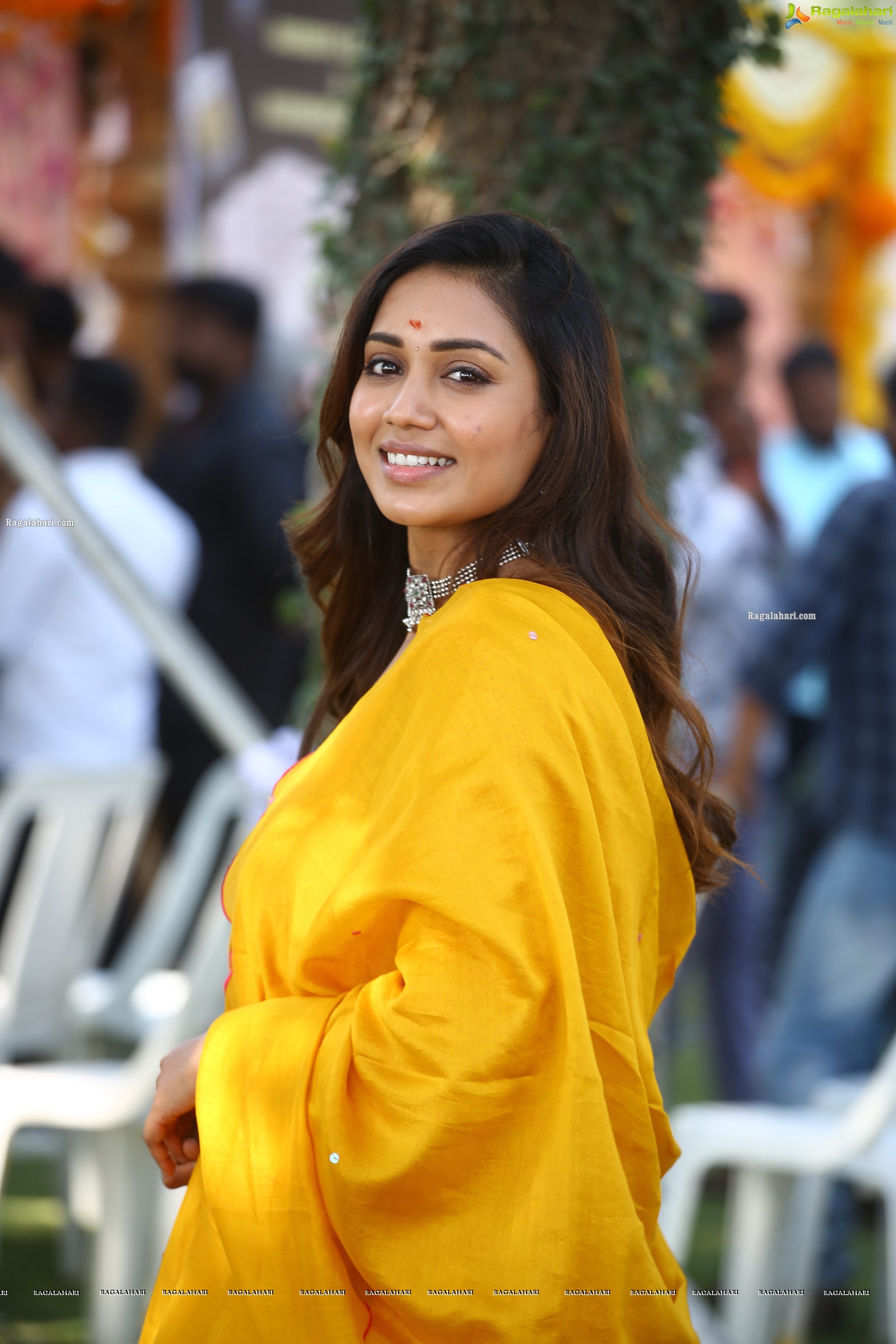 Nivetha Pethuraj at Das Ka Dhamka Movie Opening, HD Photo Gallery