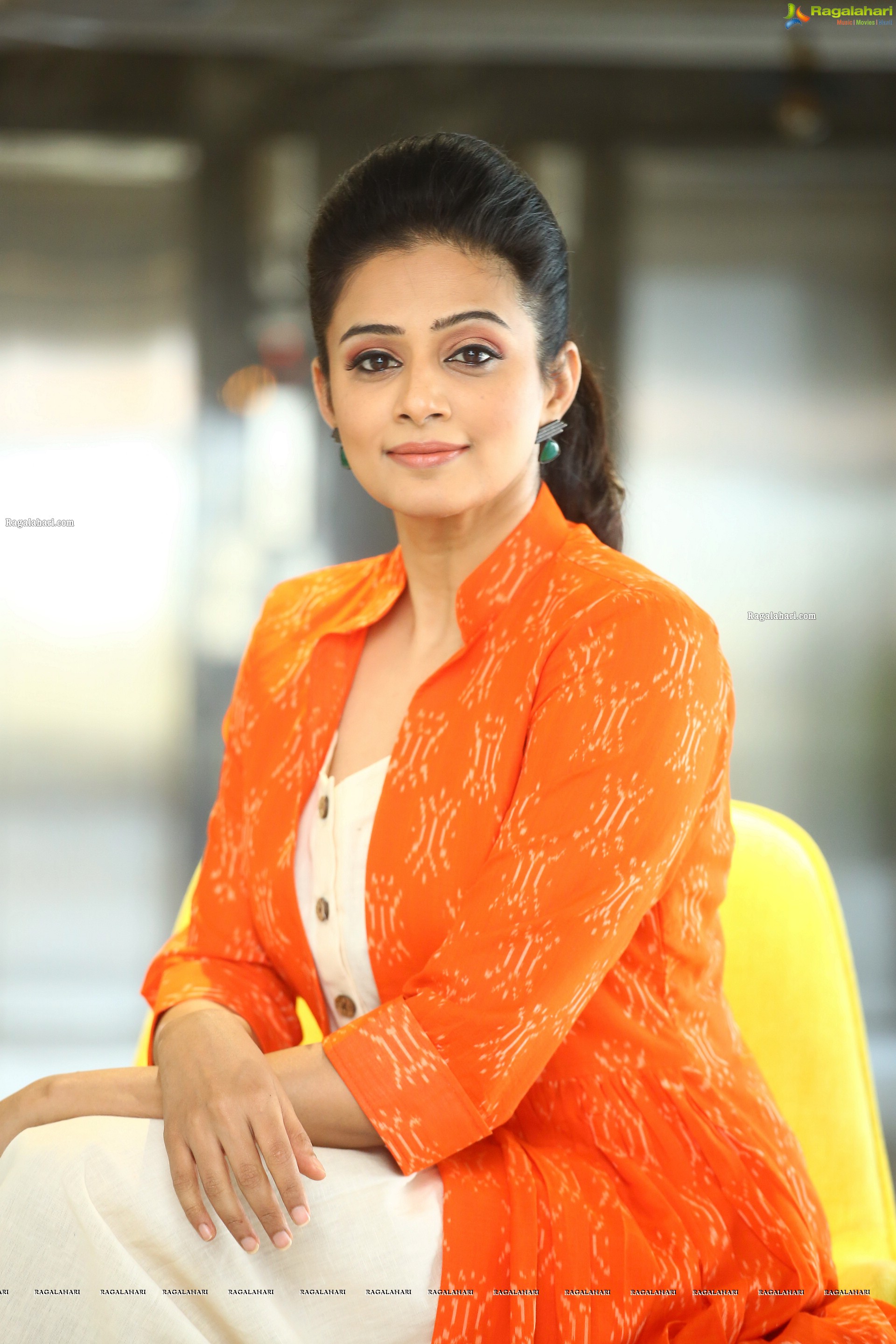 Priyamani at Bhama Kalapam Movie Interview, HD Photo Gallery