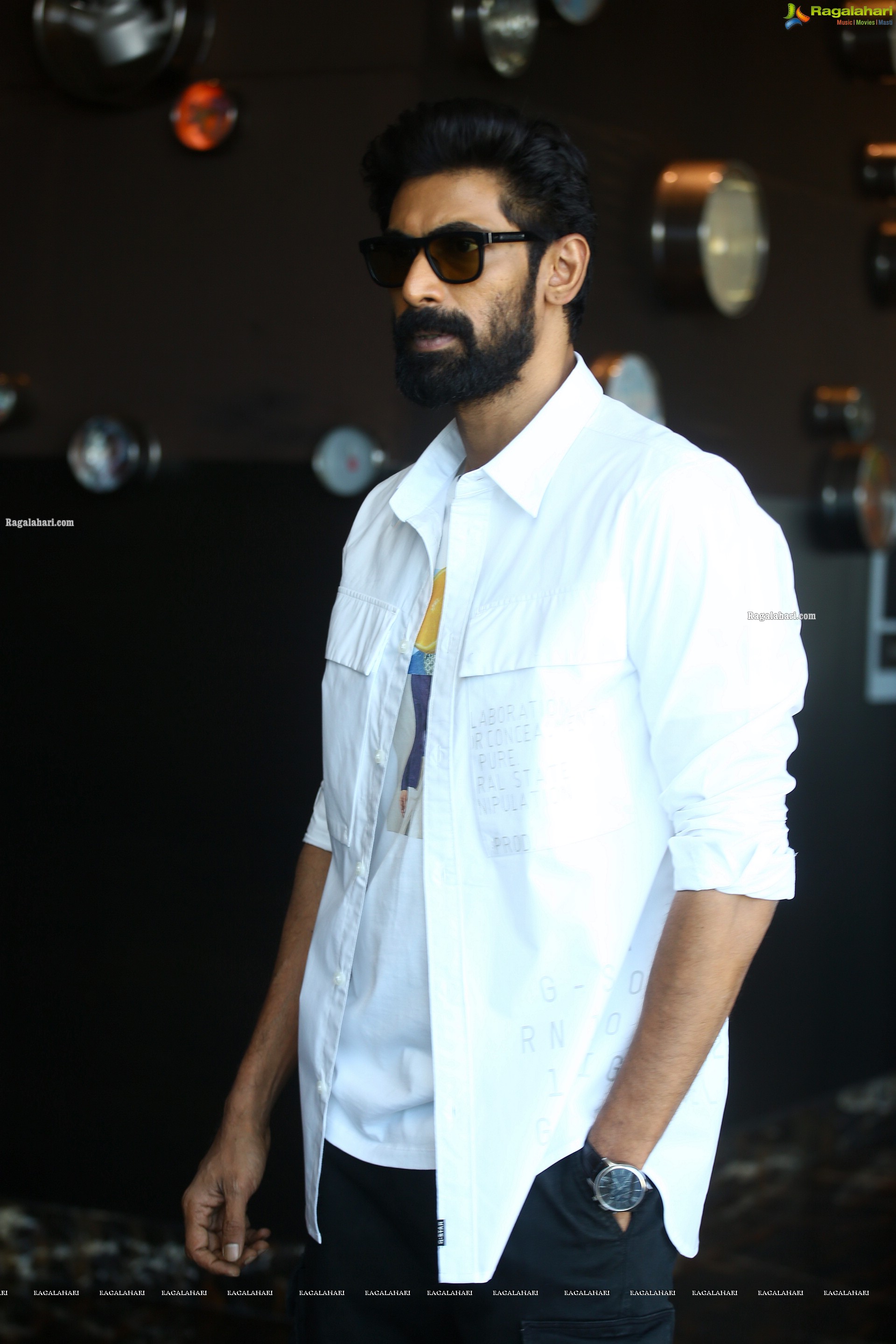 Rana Daggubati at Bheemla Nayak Movie Interview, HD Photo Gallery