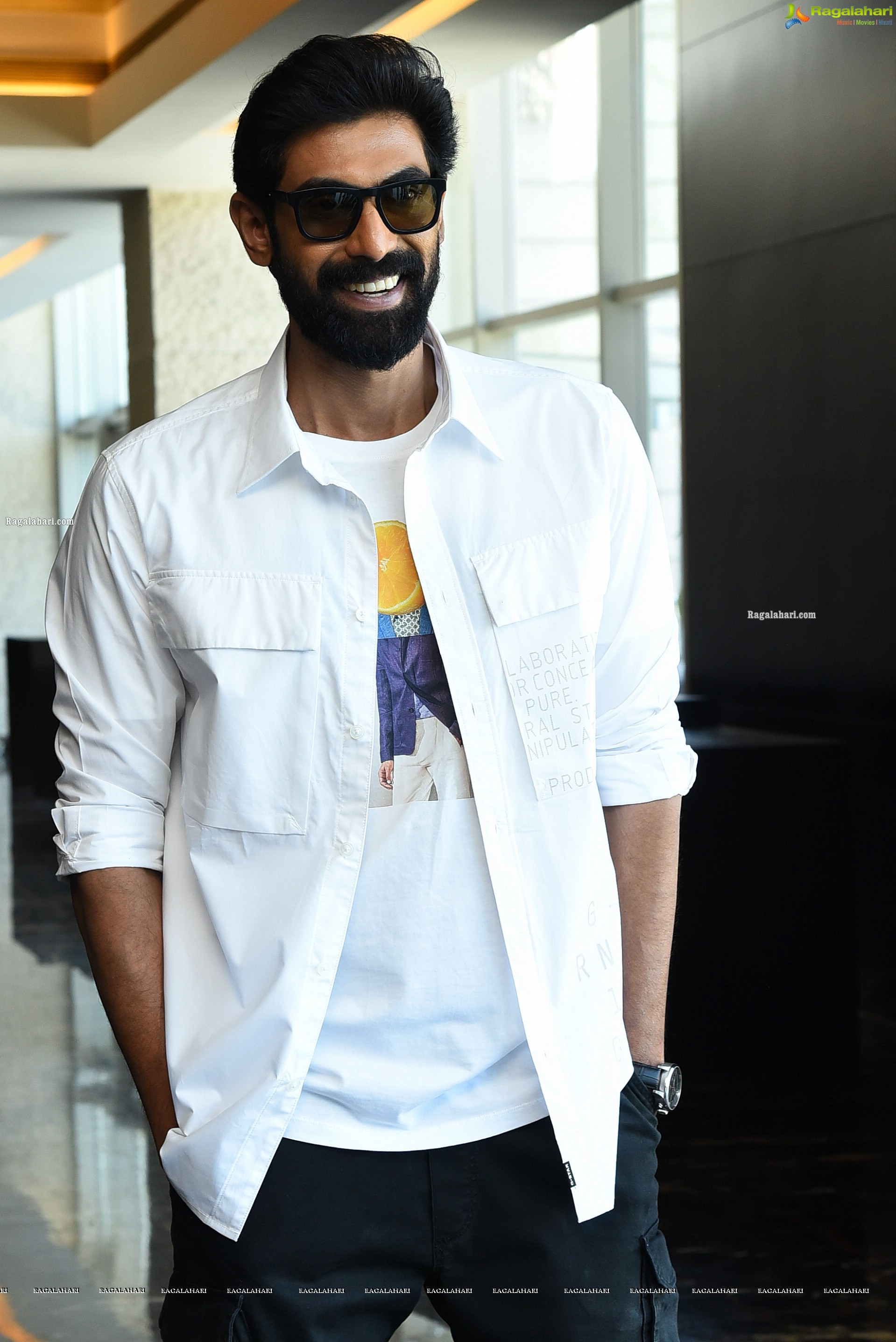 Rana Daggubati at Bheemla Nayak Movie Interview, HD Photo Gallery