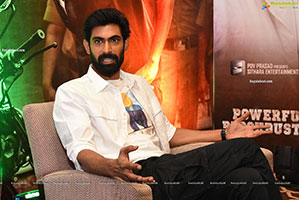 Rana Daggubati at Bheemla Nayak Interview