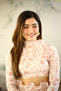 Rashmika Mandanna at Aadavallu Meeku Johaarlu Interview