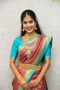 Srilekha Poses With Traditional Jewellery