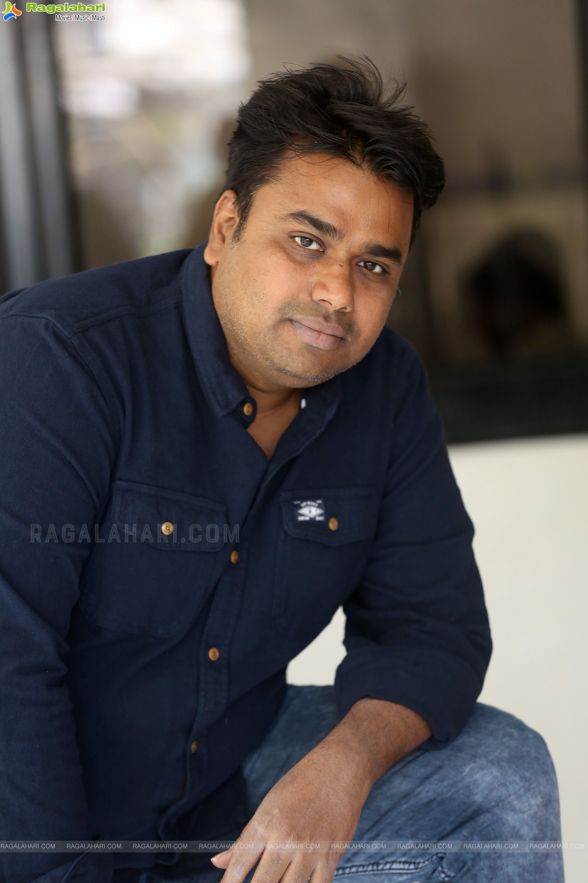 Director Sashidhar Chavali at Mr. King Movie Interview, HD Stills