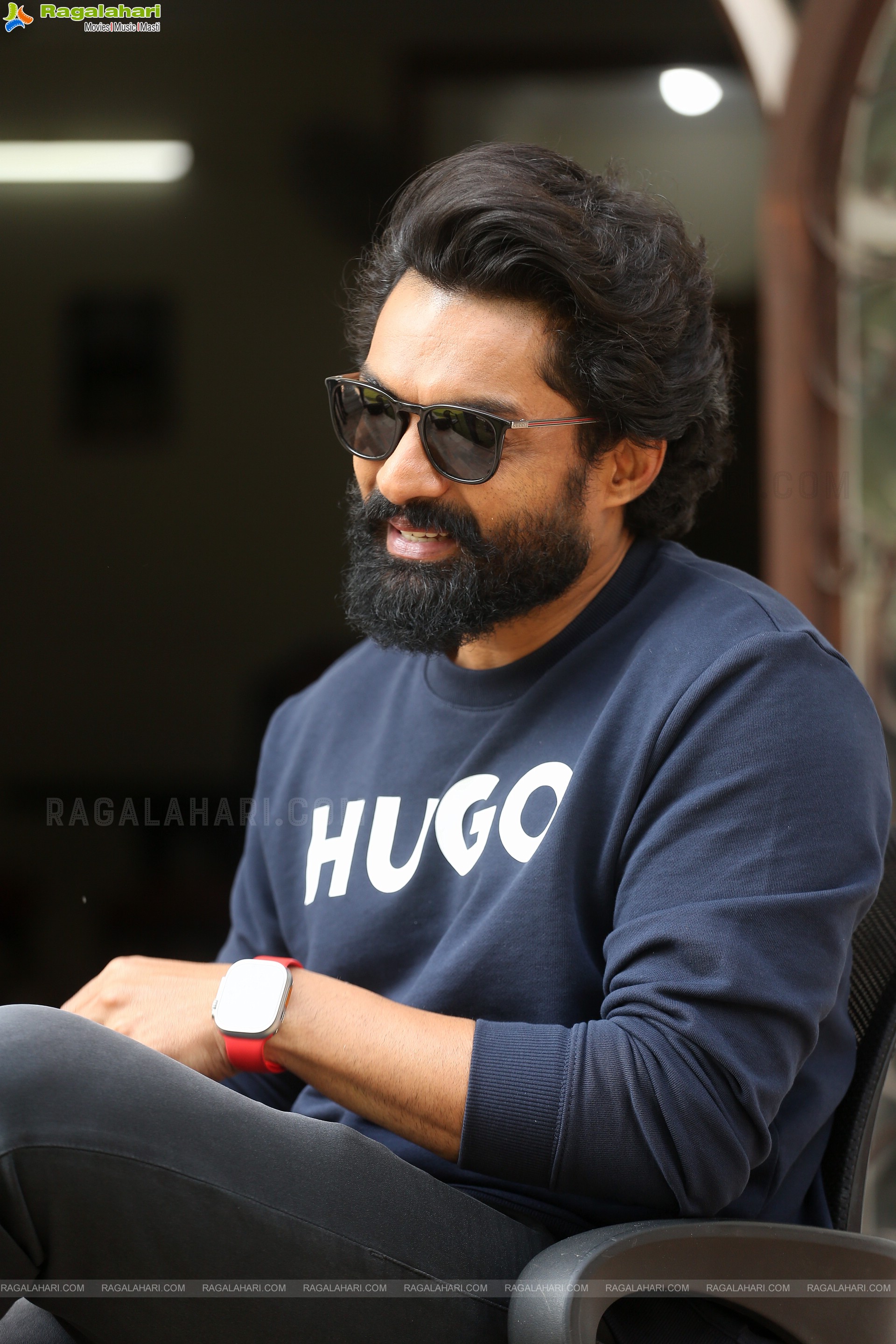 Kalyan Ram at Amigos Movie Interview, HD Photo Gallery