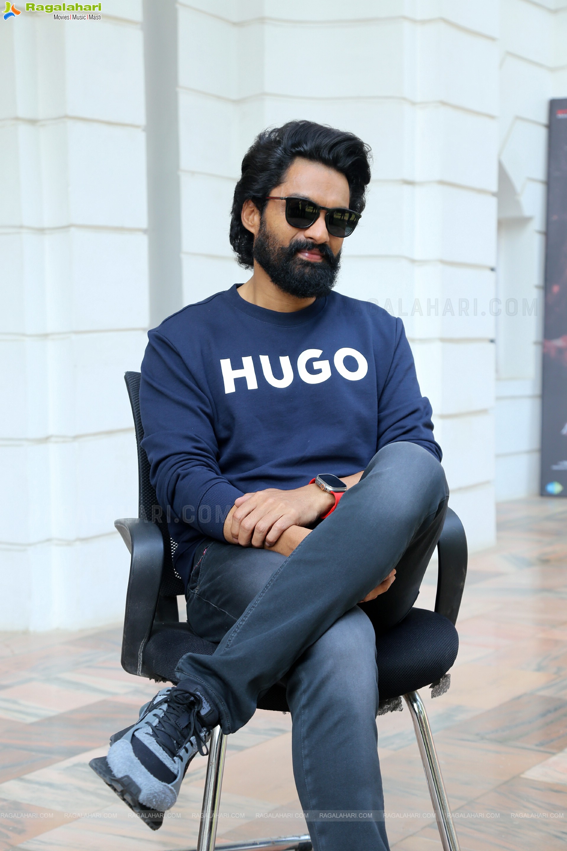 Kalyan Ram at Amigos Movie Interview, HD Photo Gallery