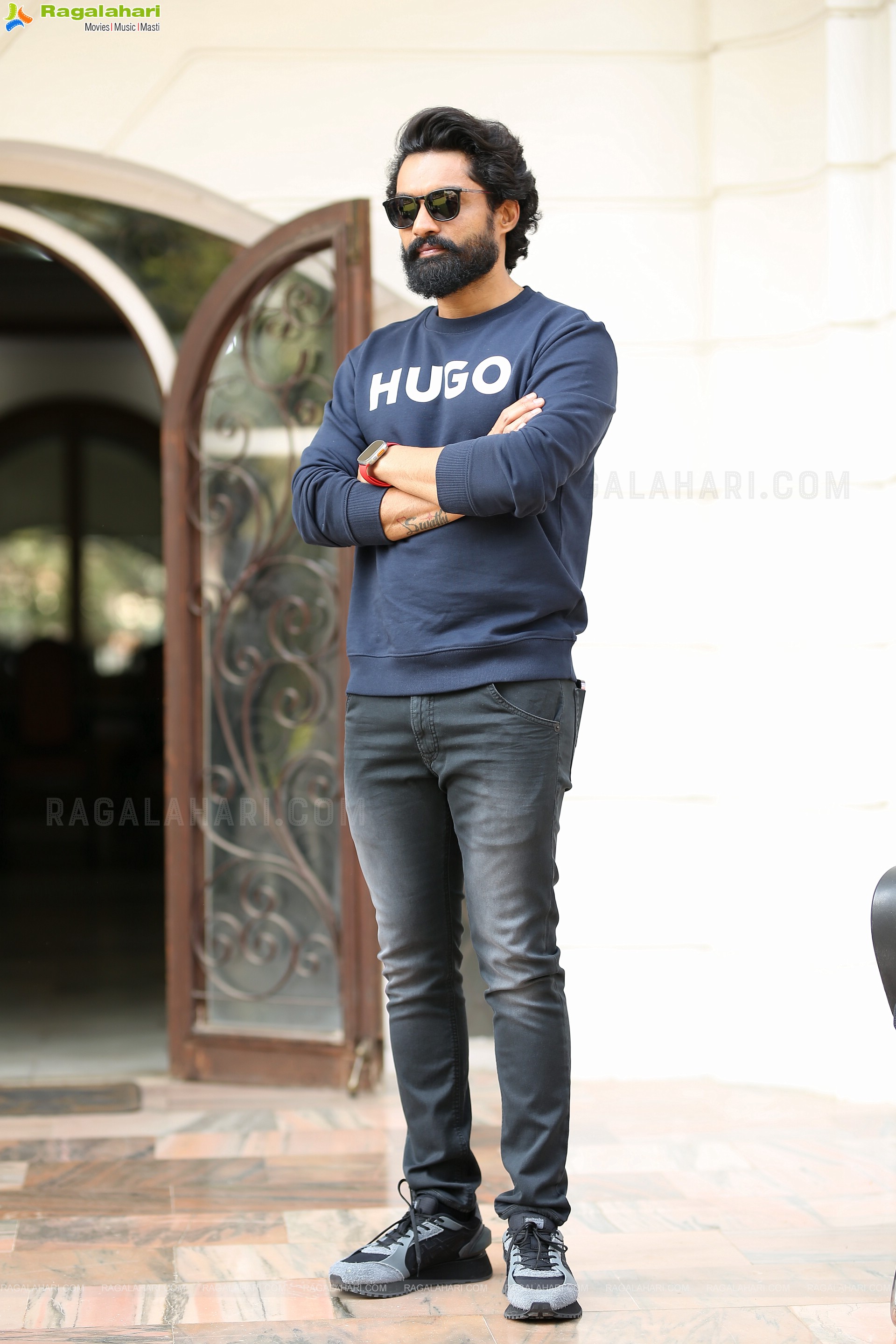 Kalyan Ram at Amigos Movie Interview, HD Photo Gallery