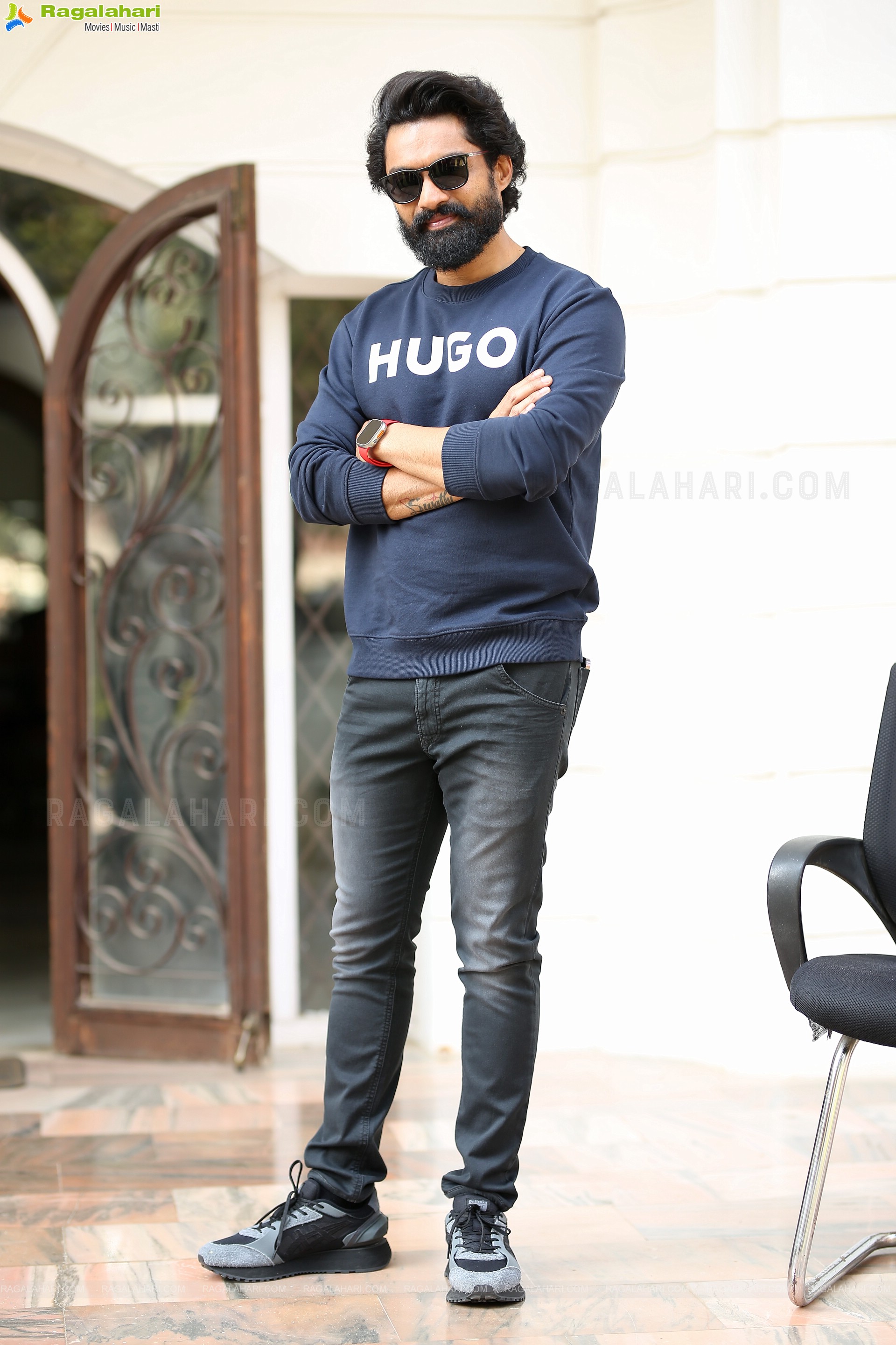 Kalyan Ram at Amigos Movie Interview, HD Photo Gallery