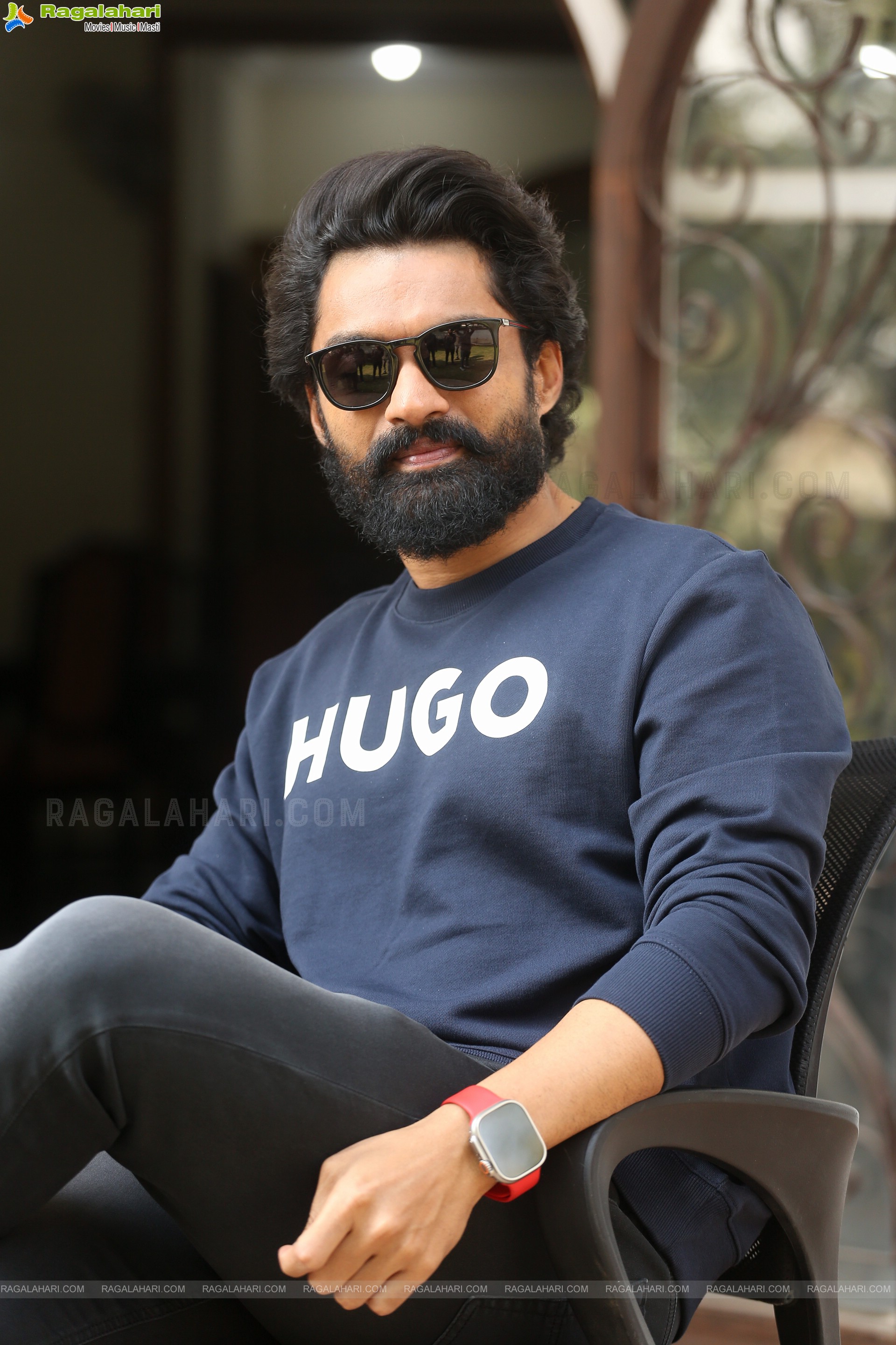 Kalyan Ram at Amigos Movie Interview, HD Photo Gallery