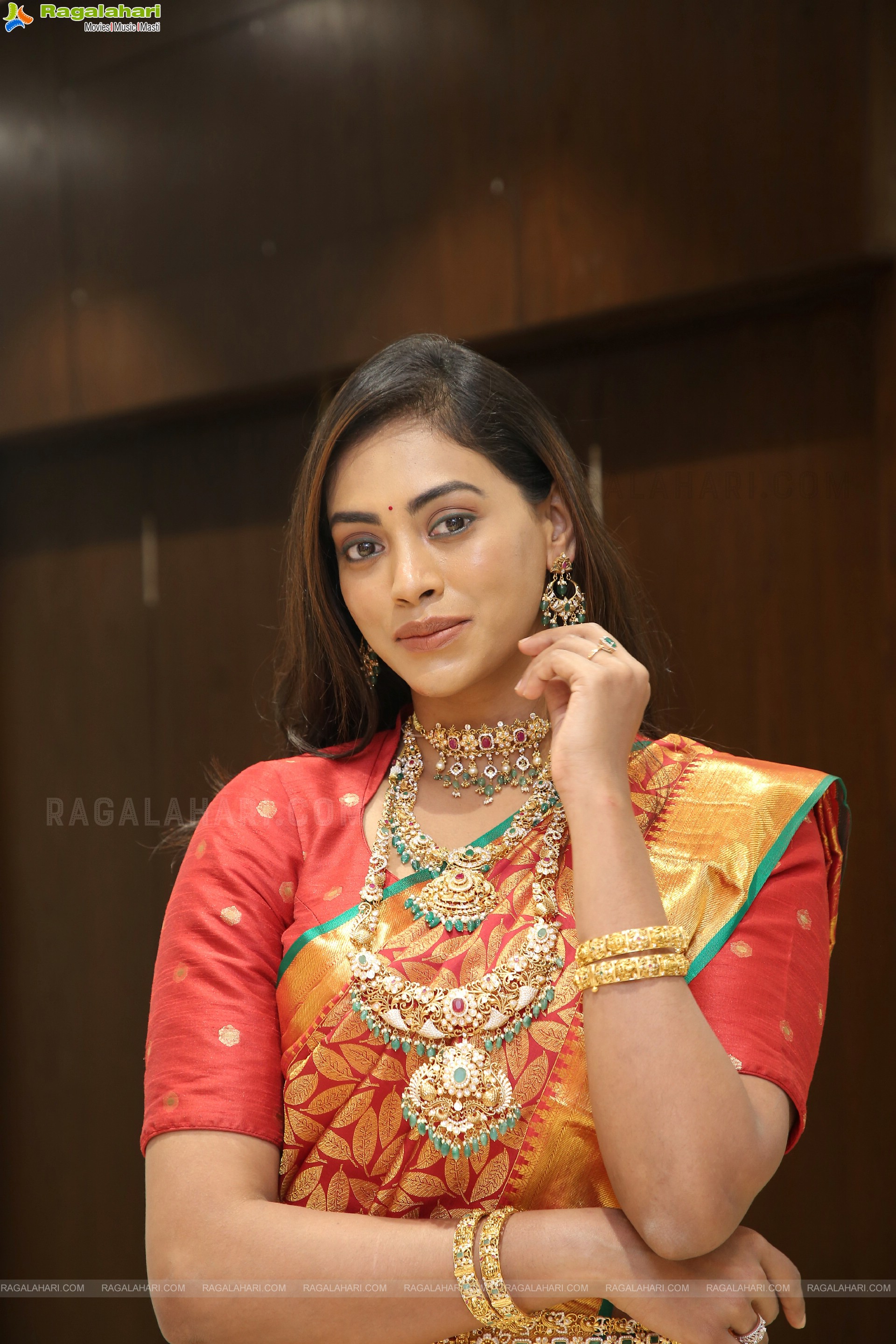 Kamakshi Bhaskarla Poses With Jewellery, HD Photo Gallery