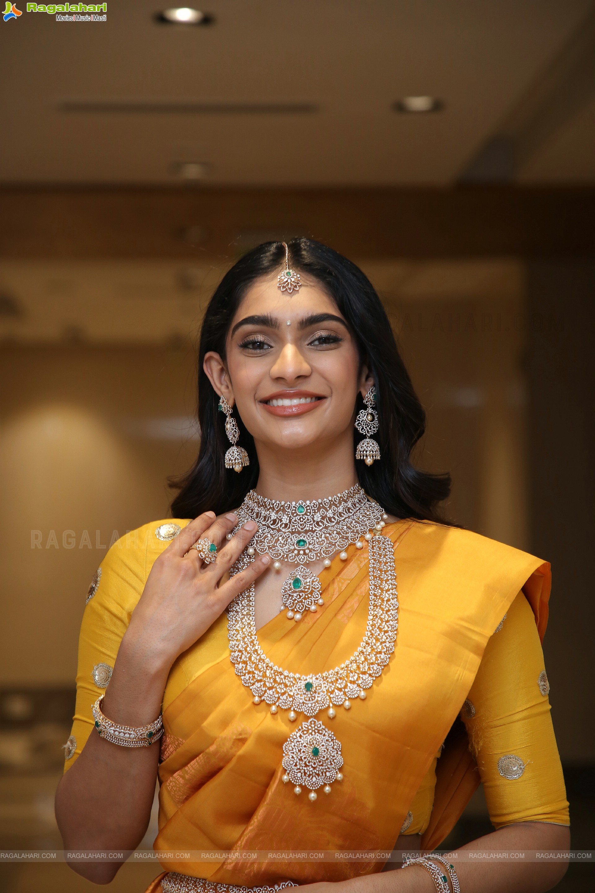 Likhita Yalamanchili Poses With Jewellery, HD Photo Gallery