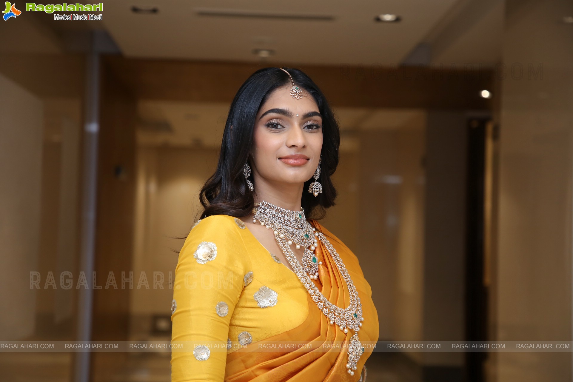 Likhita Yalamanchili Poses With Jewellery, HD Photo Gallery