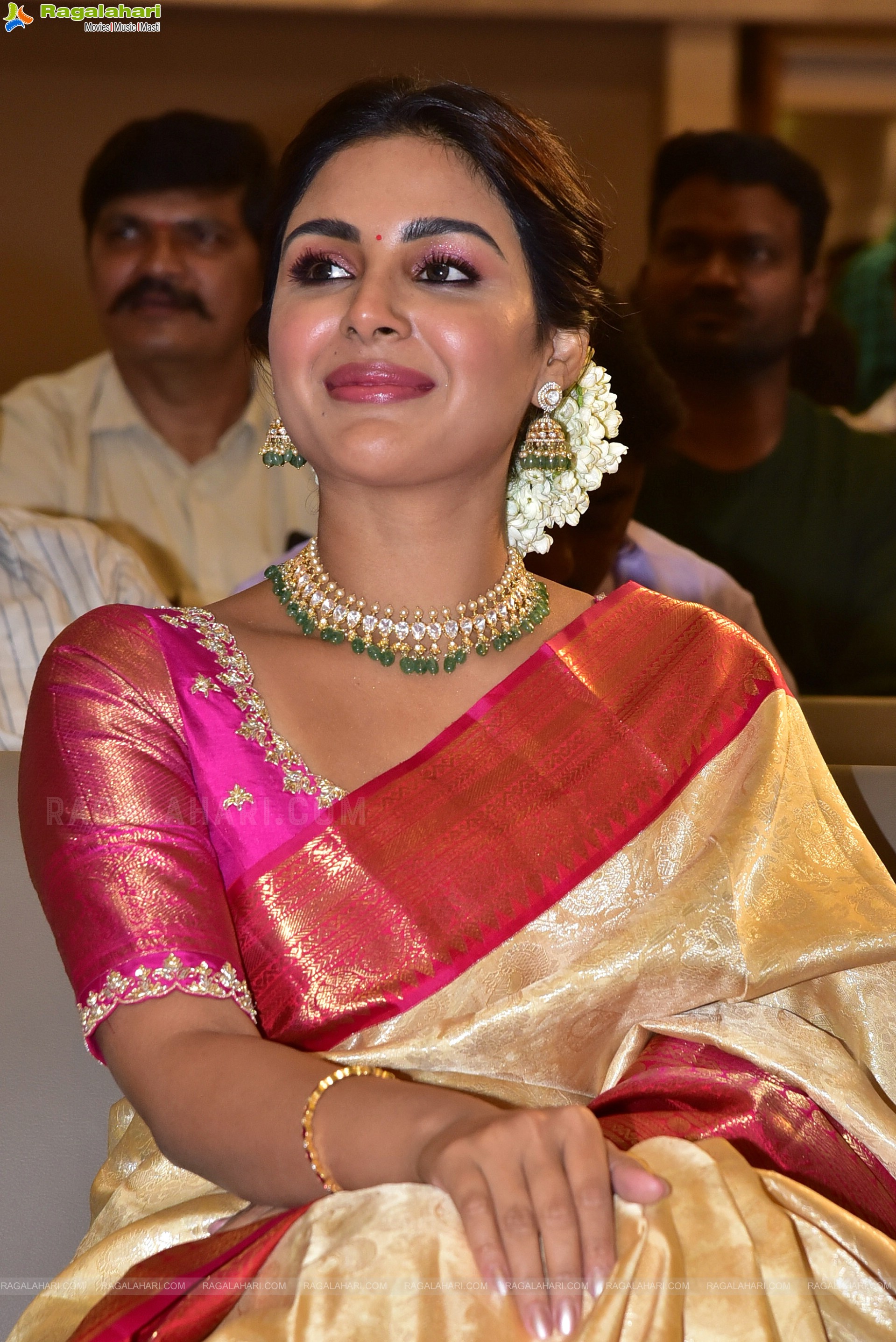 Samyuktha Menon Stills at Sir Movie Success Meet, HD Photo Gallery