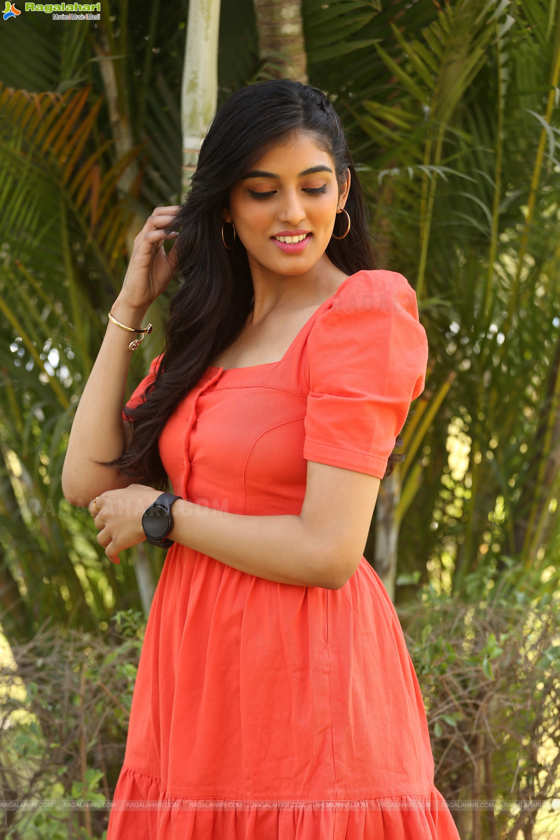 Yashvika Nishkala at Mr. King Movie Trailer Launch, HD Photo Gallery