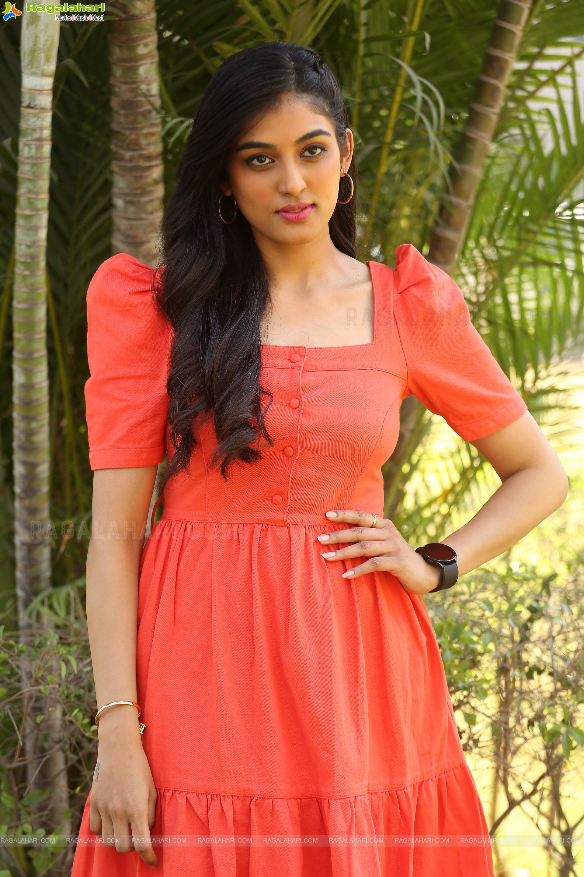 Yashvika Nishkala at Mr. King Movie Trailer Launch, HD Photo Gallery