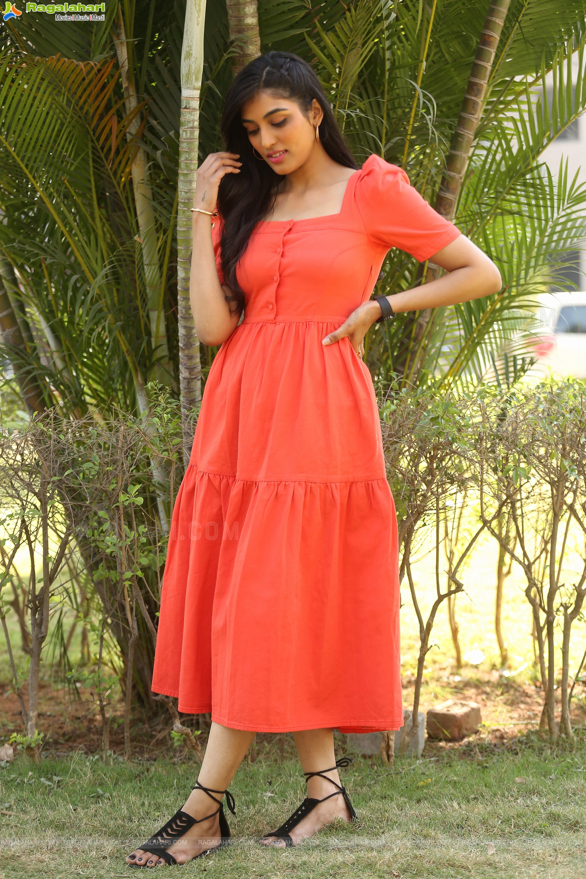 Yashvika Nishkala at Mr. King Movie Trailer Launch, HD Photo Gallery