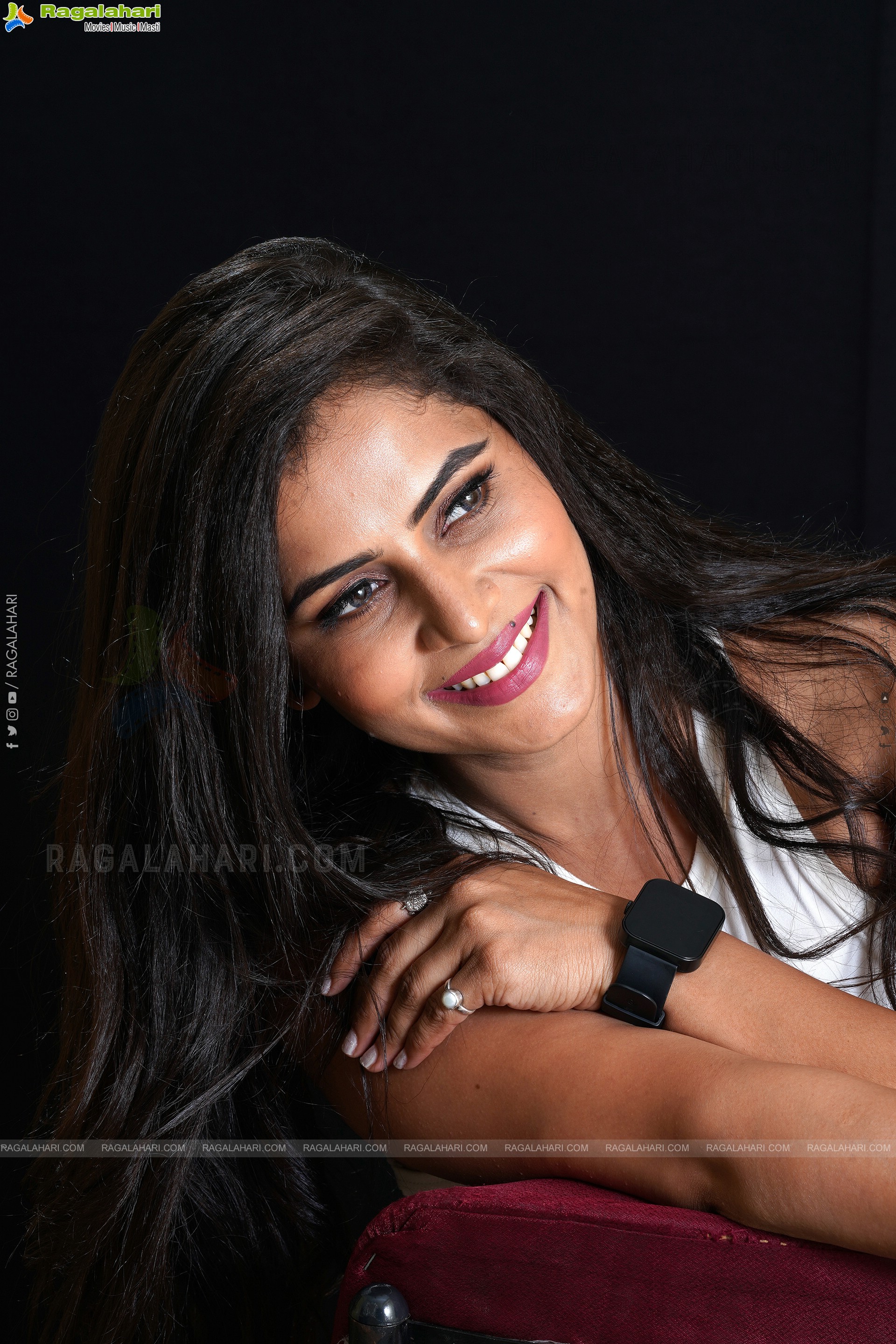 Jyothi Yadav in White Top and Denim Shorts, Exclusive Photoshoot