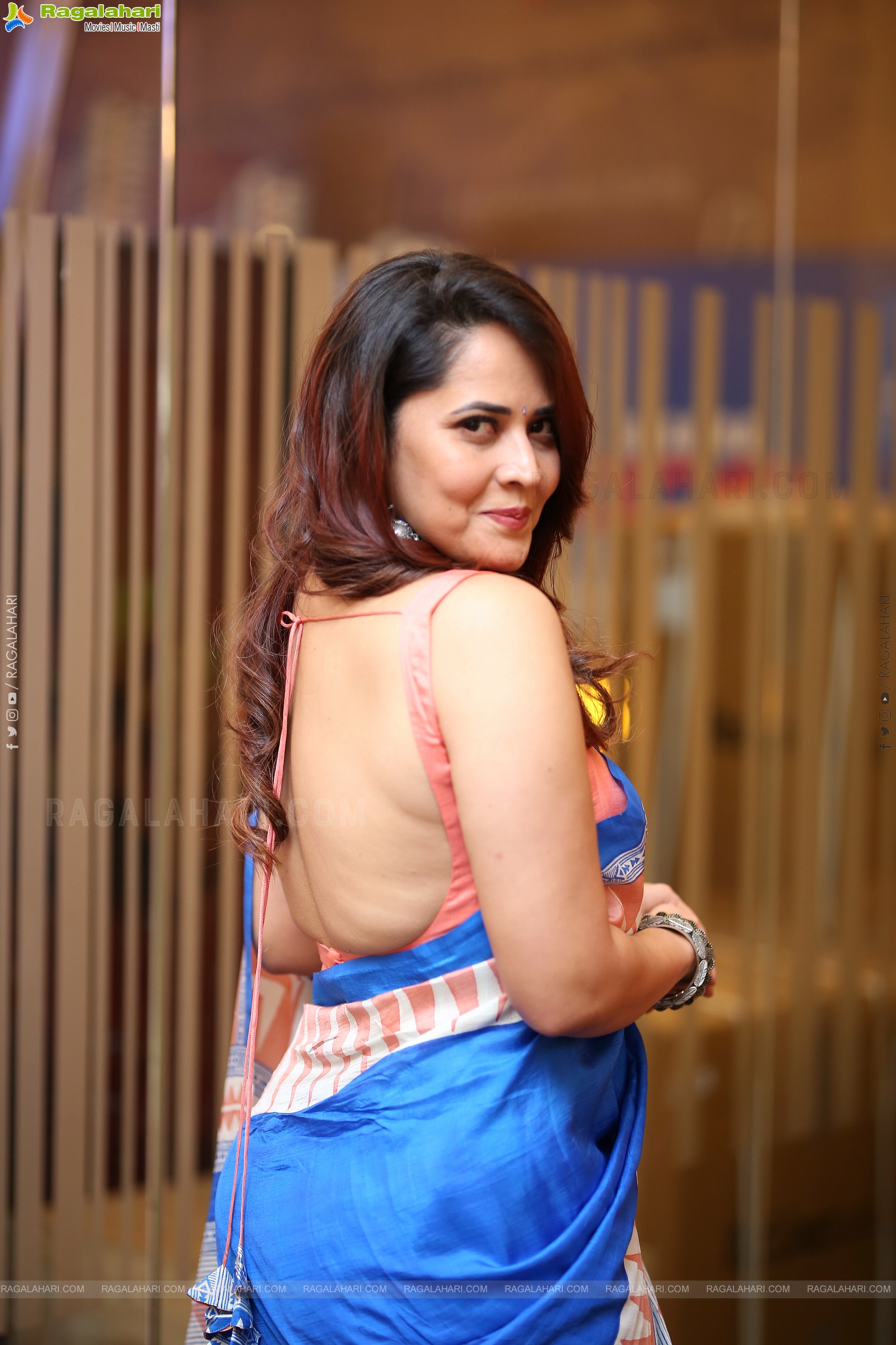 Anasuya Bharadwaj at Razakar Trailer Launch, HD Gallery