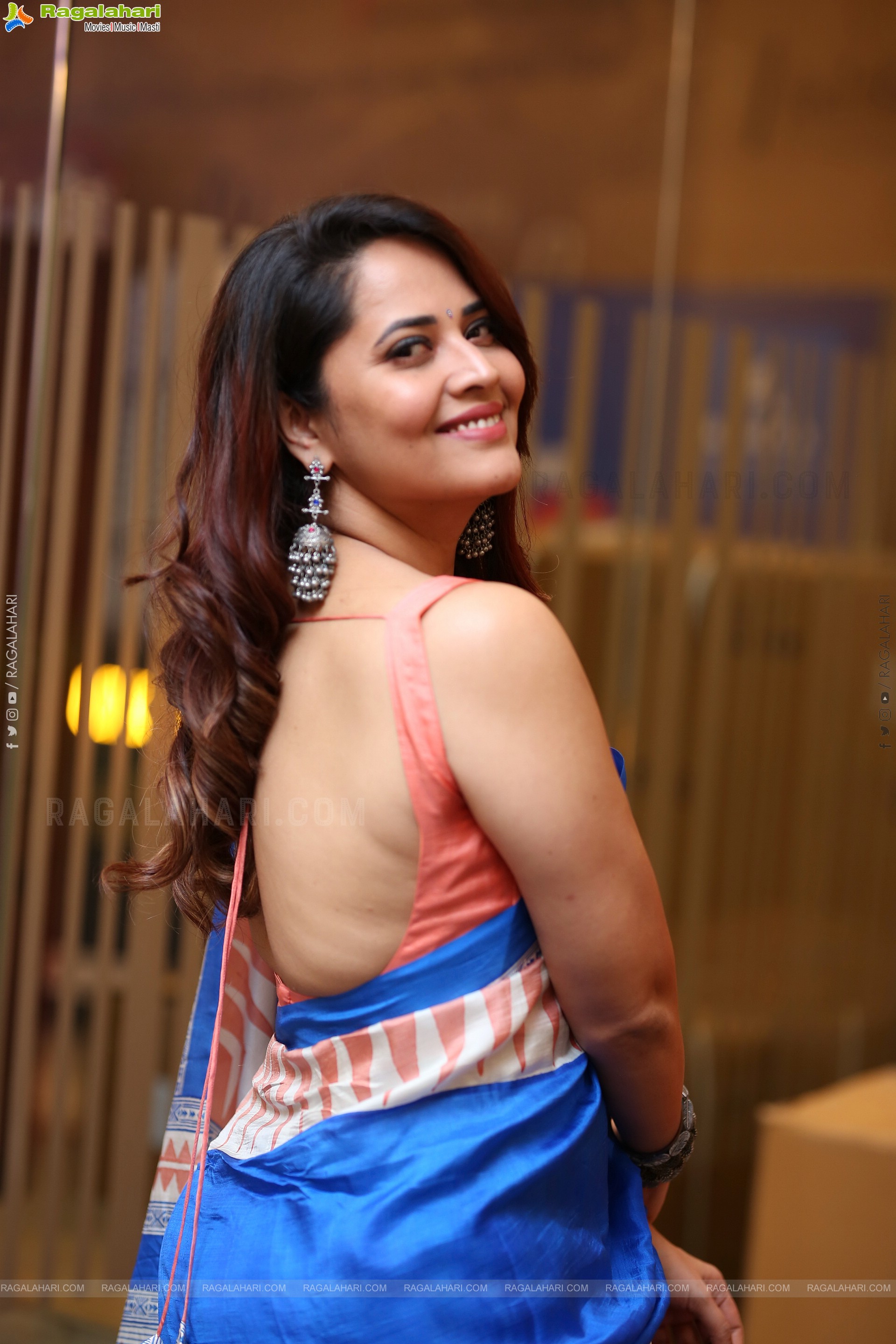 Anasuya Bharadwaj at Razakar Trailer Launch, HD Gallery