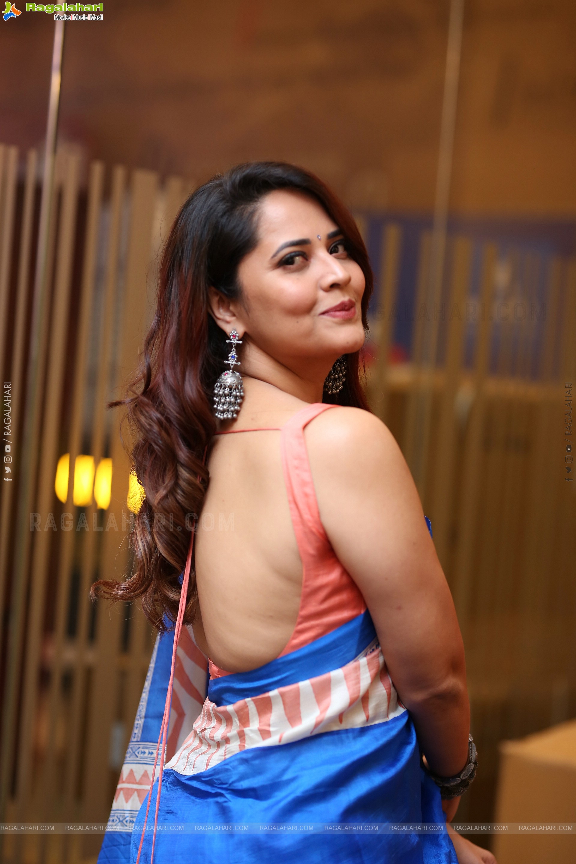 Anasuya Bharadwaj at Razakar Trailer Launch, HD Gallery