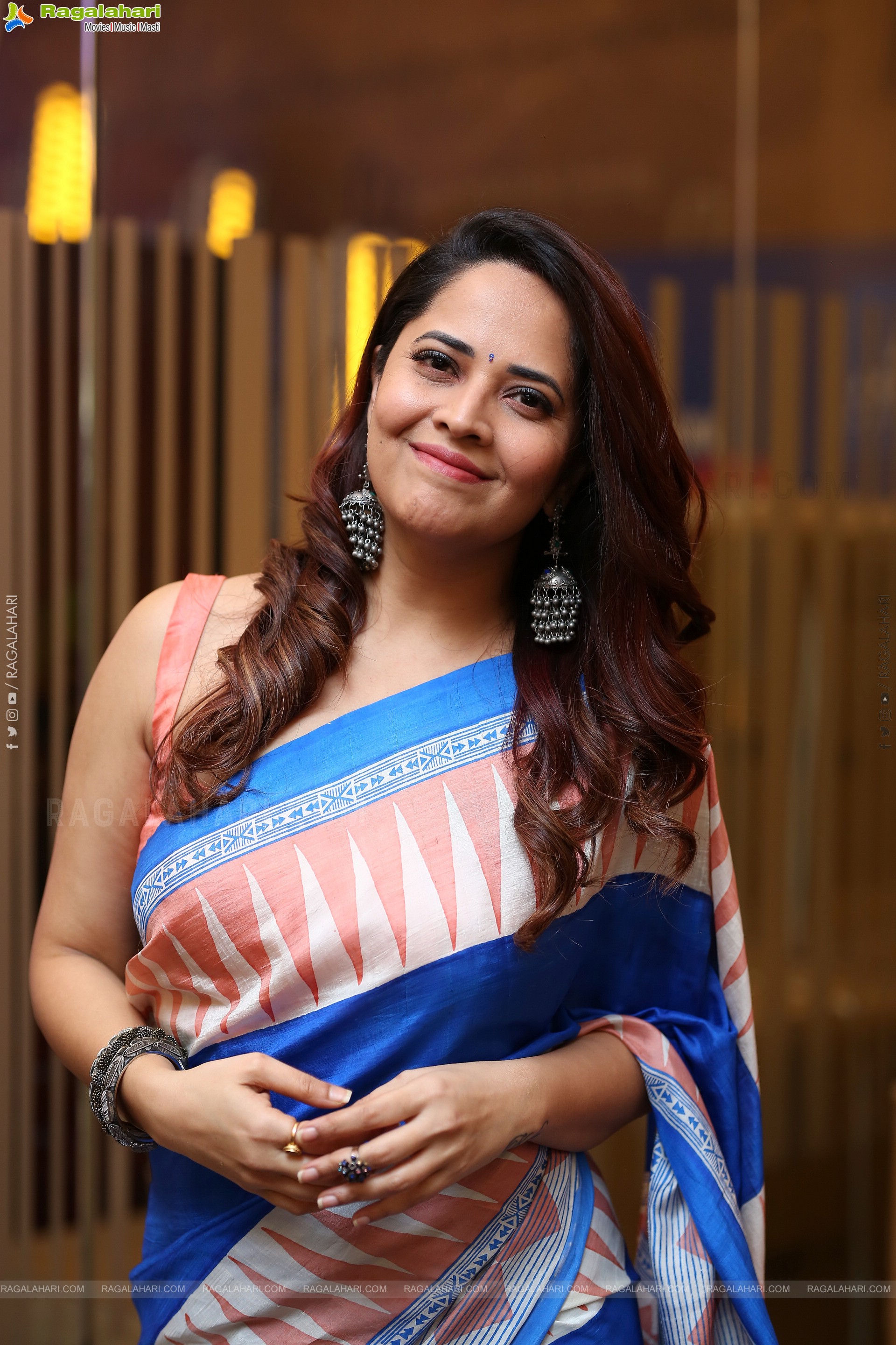 Anasuya Bharadwaj at Razakar Trailer Launch, HD Gallery