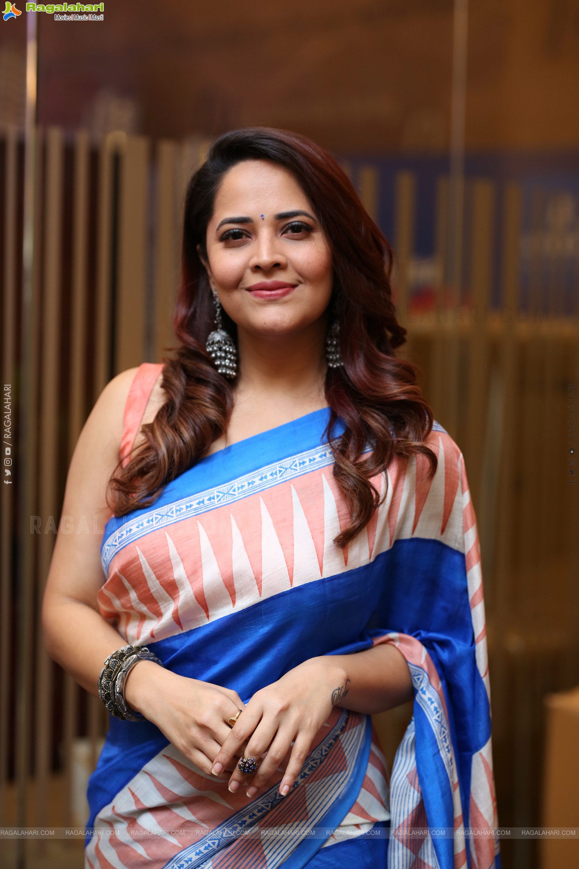 Anasuya Bharadwaj at Razakar Trailer Launch, HD Gallery